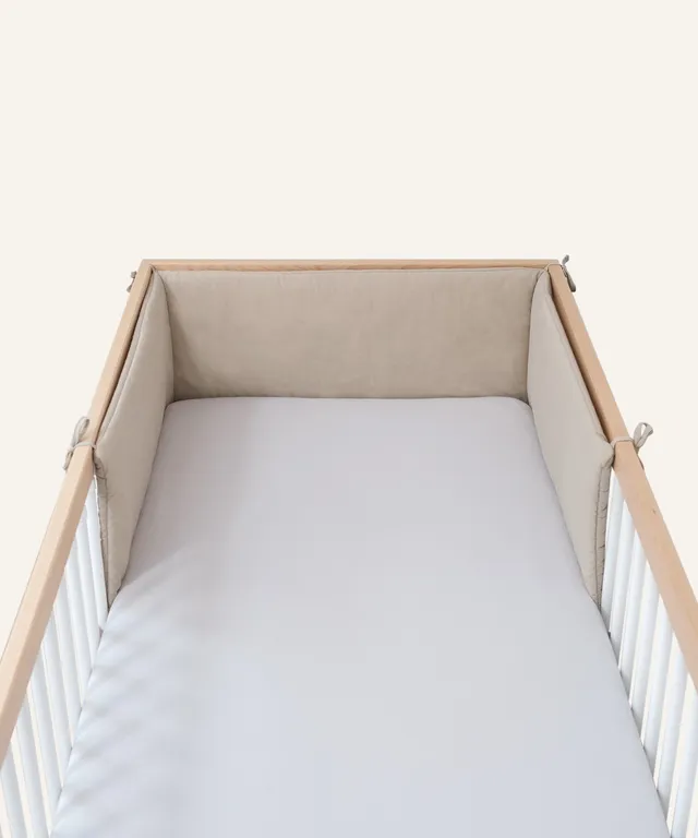 ehrenkind-bettumrandung-f-r-babybett-nestchen-rausfallschutz-baumwolle-verschied image 1