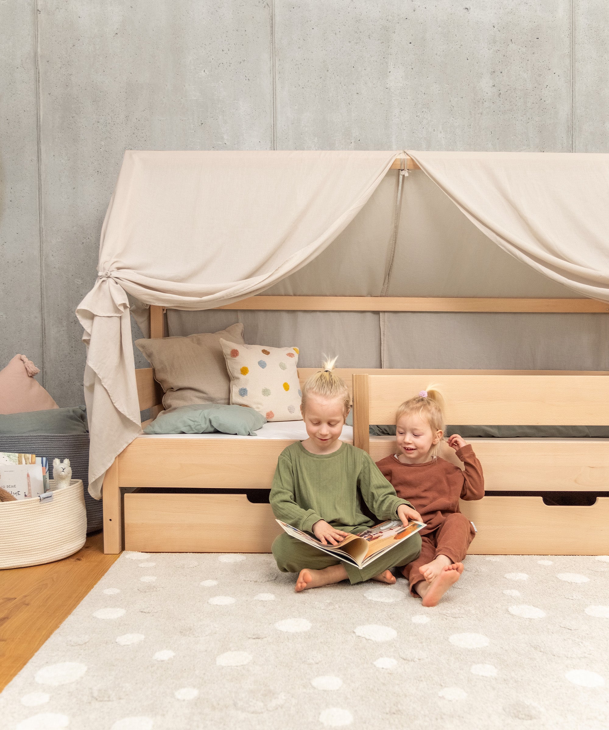 ehrenkind-hausbett-nova-b-ware-buche-wei-teilvormontiert-112-99-statt-349-90 image 4
