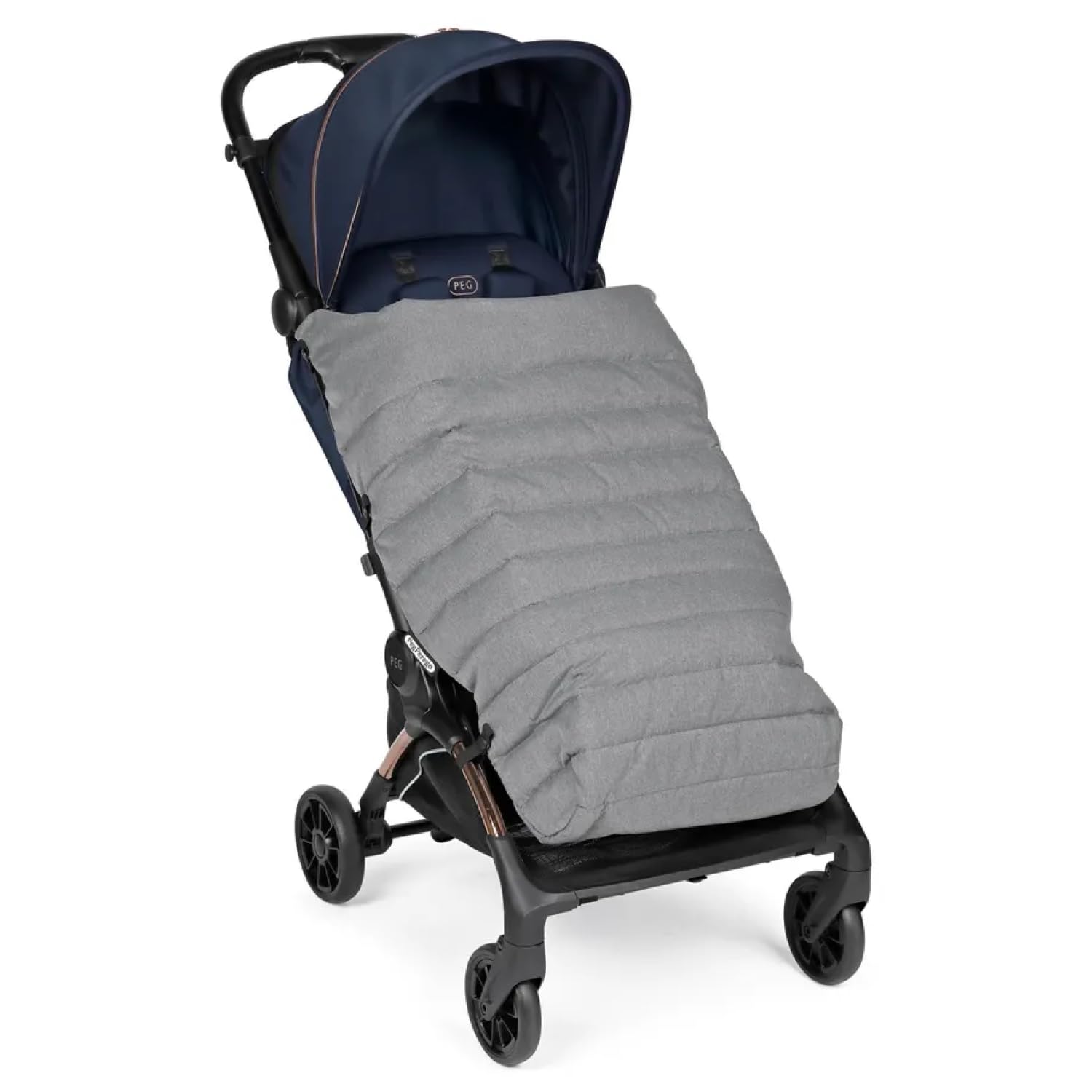 peg-perego-gepolsterter-fu-sack-pliko-f-r-zwillinge-w-rmend-und-feuchtigkeitsabl image 1