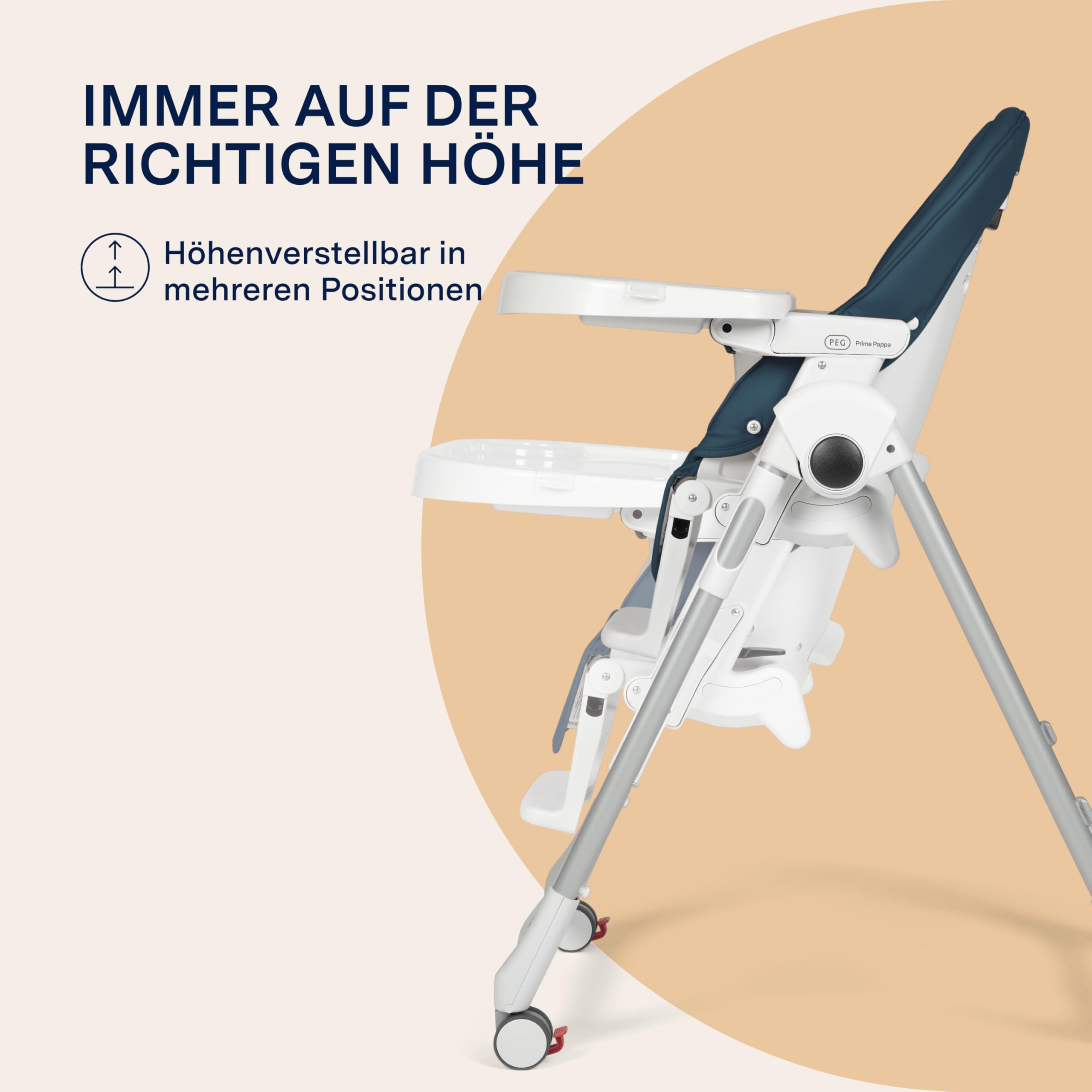peg-perego-prima-pappa-follow-me-petrolio-hochstuhl-mit-baby-liegefunktion-und-4 image 4