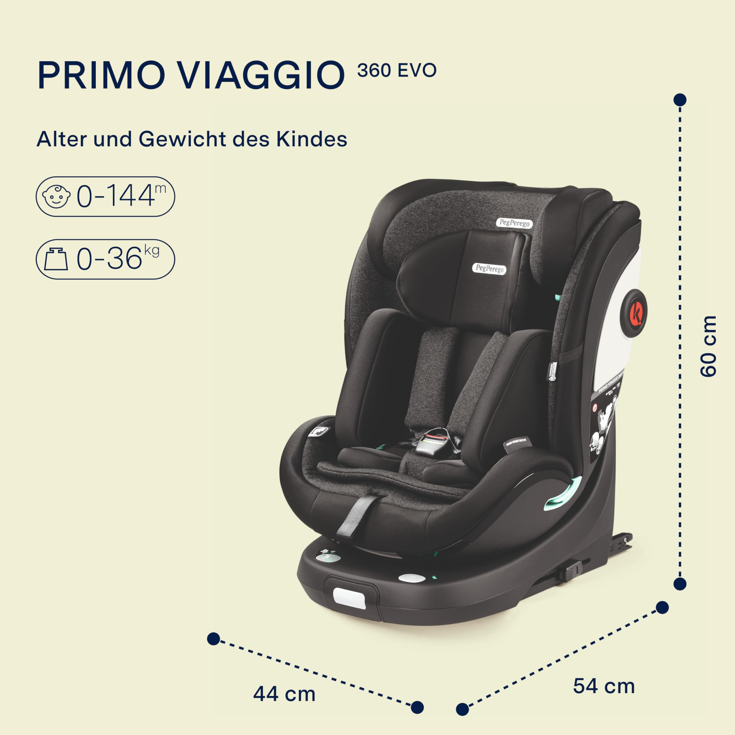 peg-perego-primo-viaggio-360-evo-autositz-i-size-drehbar-0-150-cm-0-36-kg-planet image 2