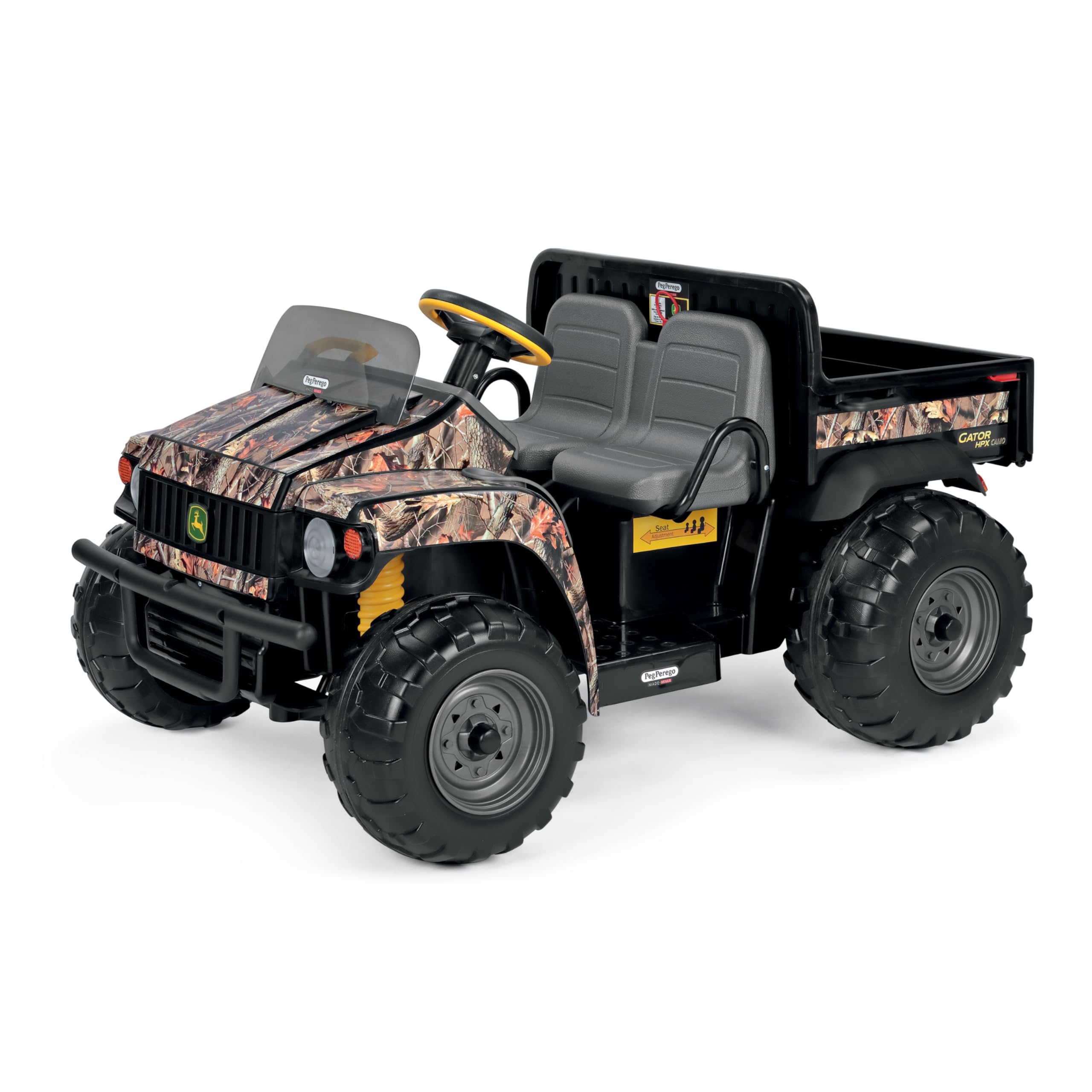 peg-perego-john-deere-gator-kinderfahrzeug-mit-12v-akku-f-r-2-kinder-gr-n-gelb image 7