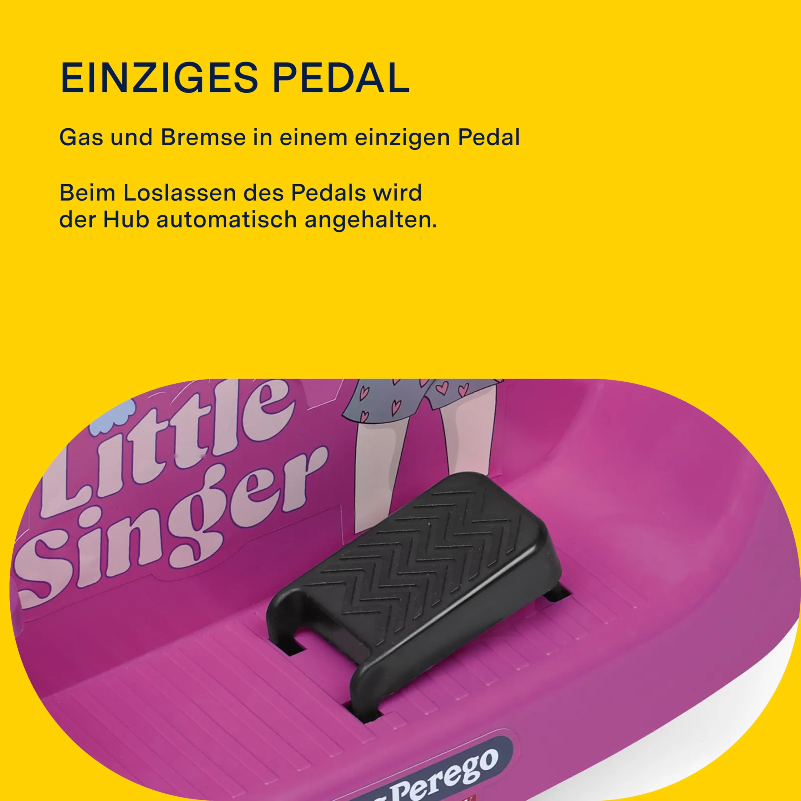 peg-perego-little-singer-elektromotorrad-ab-2-jahren-50-w-gaspedal-und-bremse-in image 6
