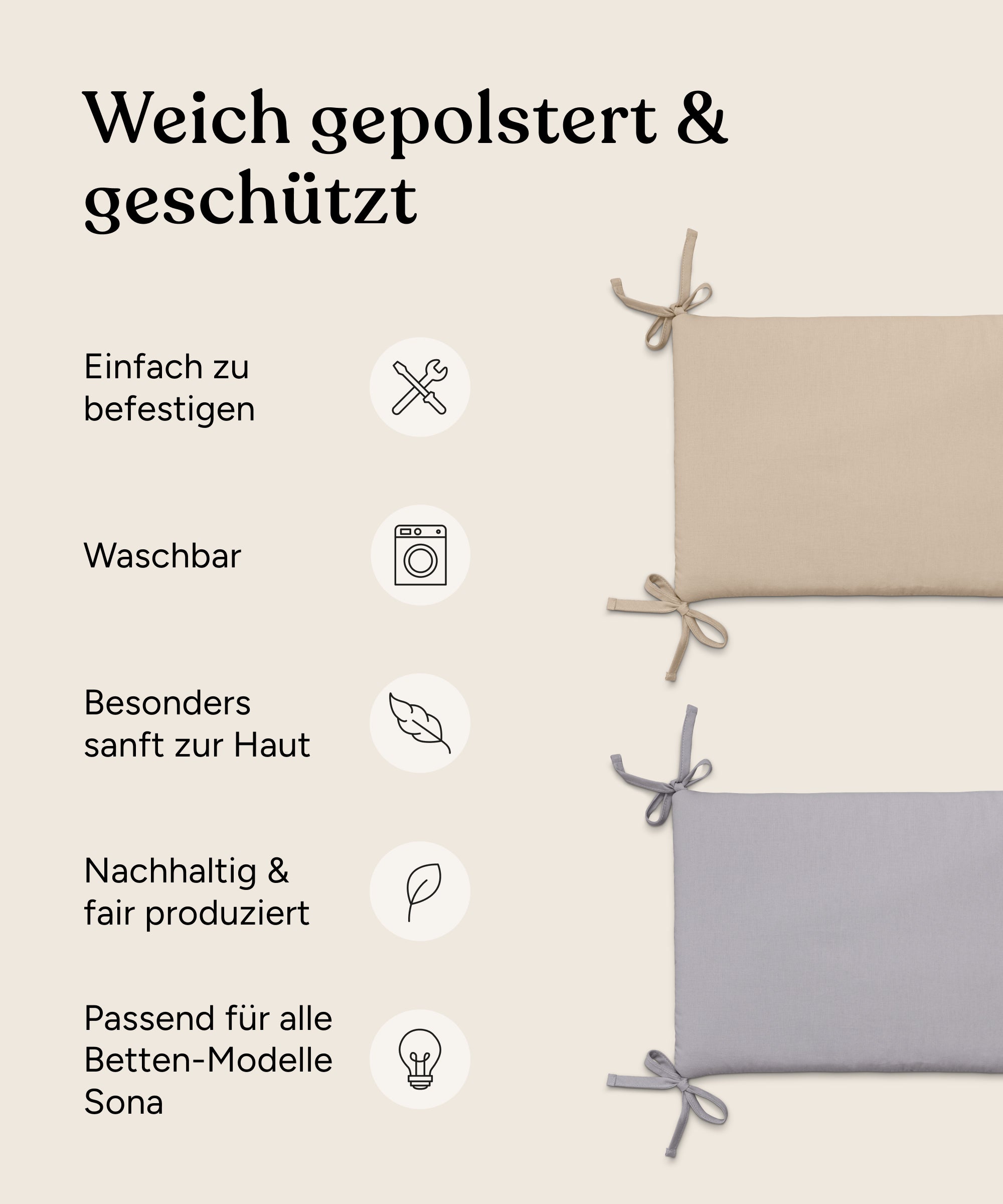 ehrenkind-bettumrandung-f-r-kinderbett-sona-4-teiliges-set-aus-renforc-bio-baumw image 3