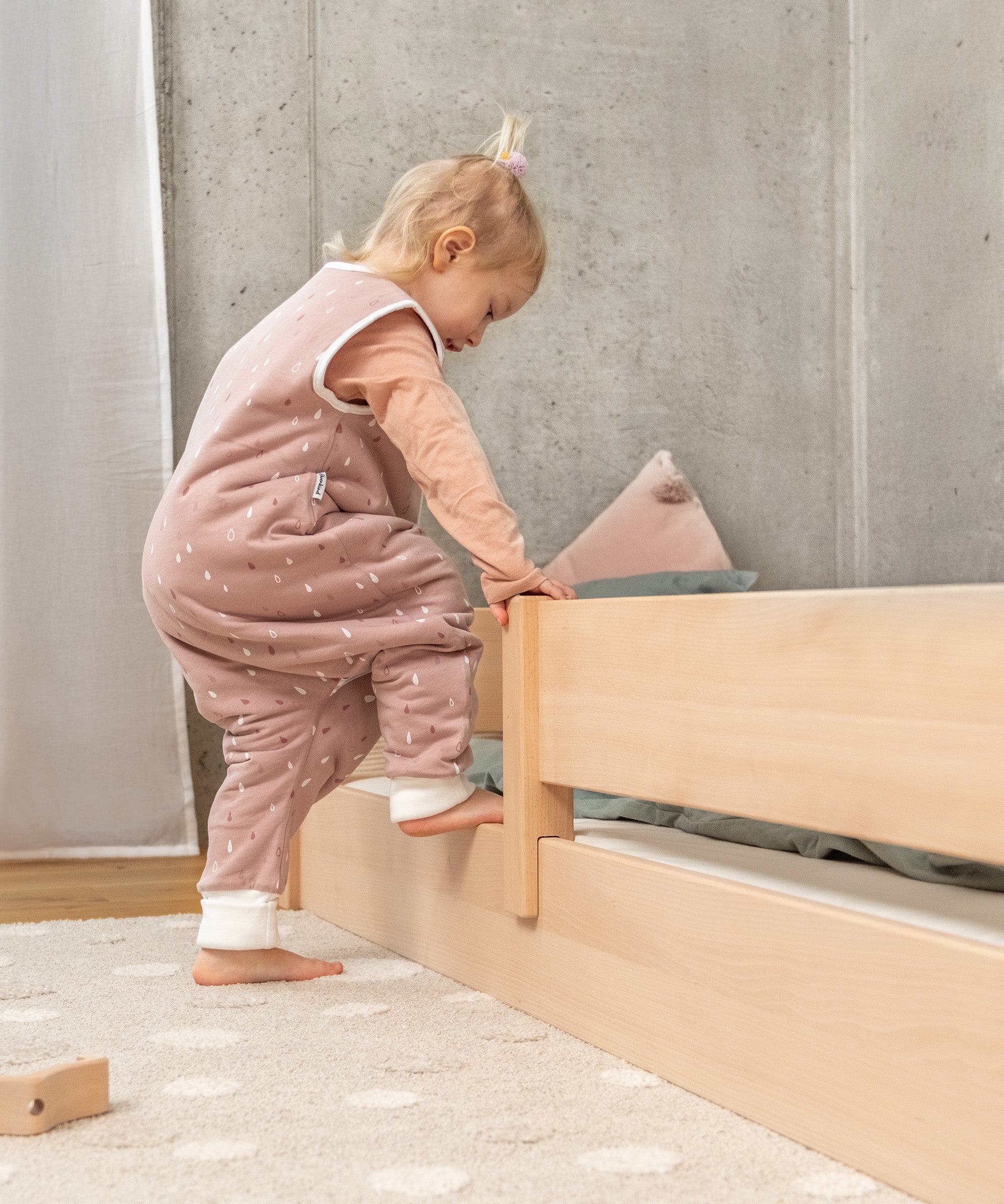 ehrenkind-bodenbett-nova-b-ware-buche-wei-90-200-cm image 6