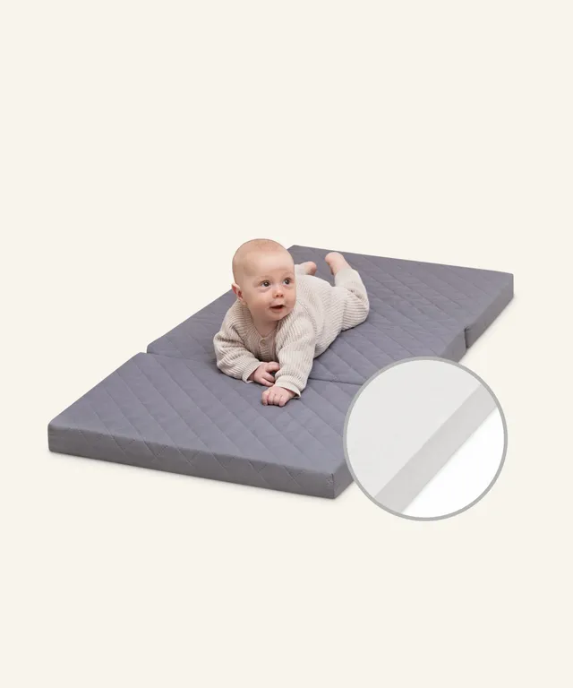 ehrenkind-reisematratze-60x120-cm-faltbare-baby-und-kindermatratze-mit-tragetasc image 1