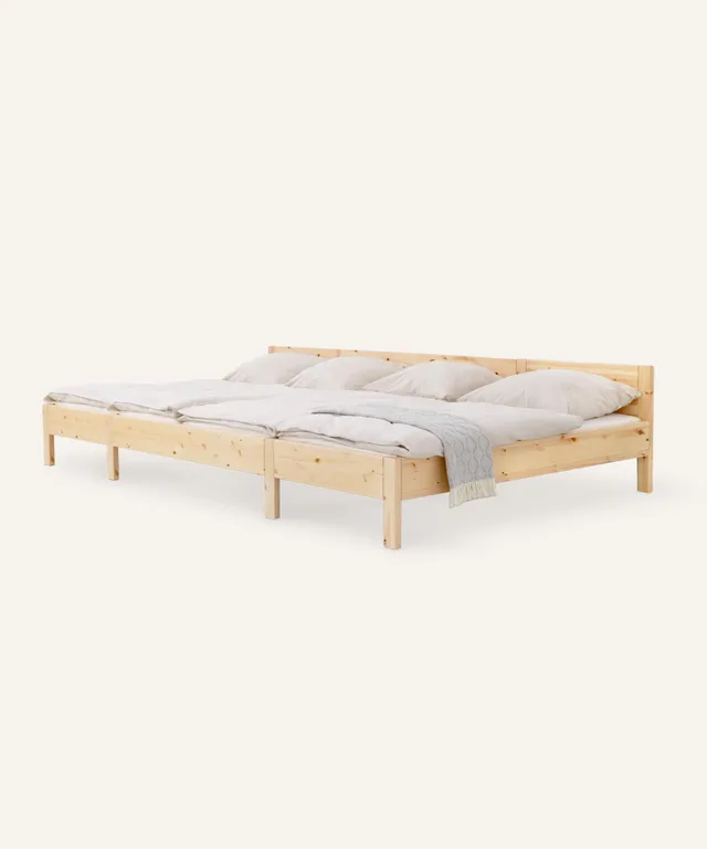 ehrenkind-familienbett-plano-aus-massiver-kiefer-360-200-cm-modulares-co-sleepin image 1