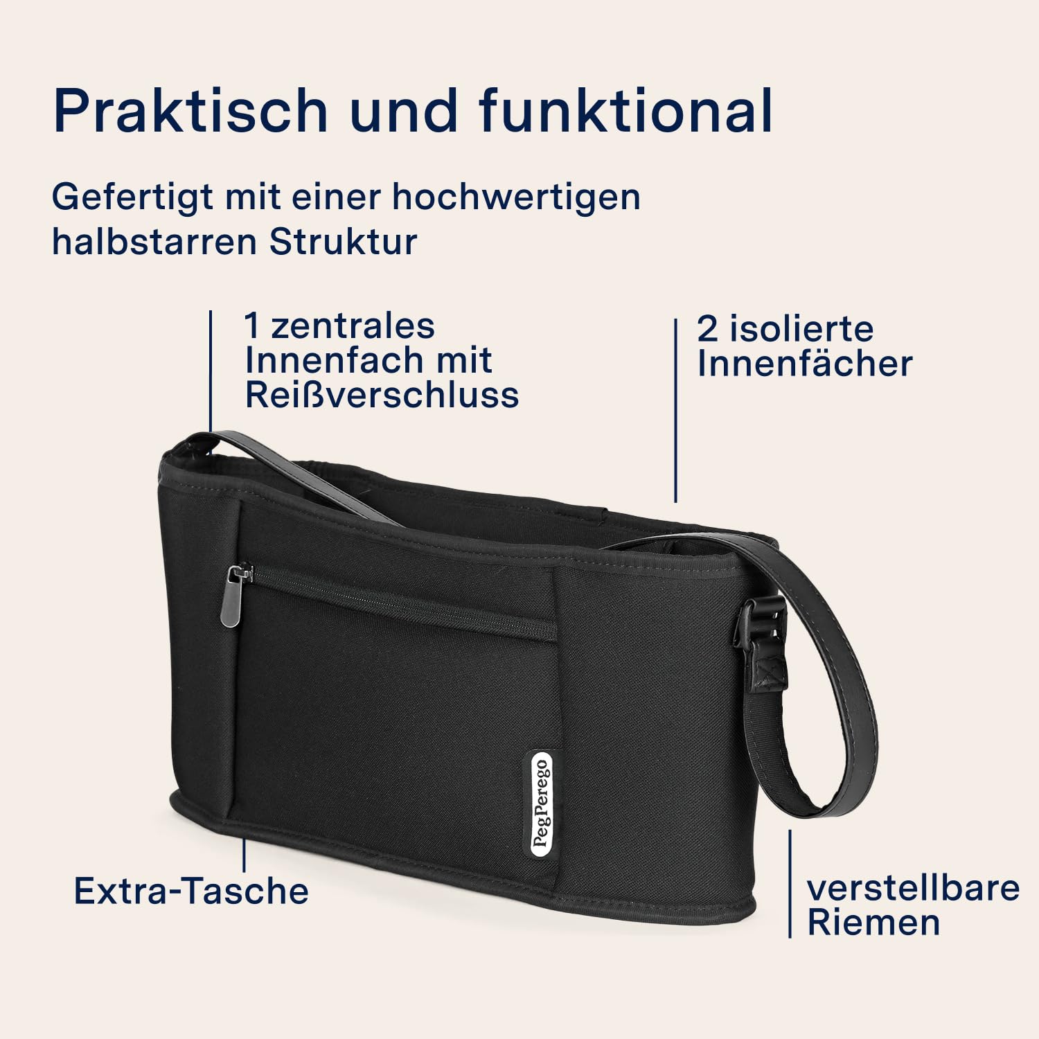 peg-perego-organizer-f-r-kinderwagen-mit-schultergurt-kompatibel-mit-allen-peg-p image 3
