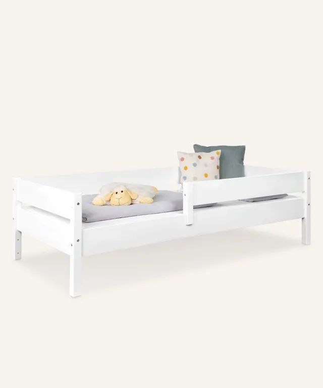 ehrenkind-kinderbett-nova-b-ware-aus-buche-wei-kinderbett-inklusive-speditionsve image 1