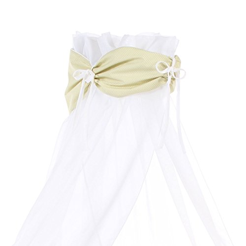 babybay-himmel-organic-cotton-mit-schleife-f-r-alle-modelle-lindgr-n-punkte-wei image 4