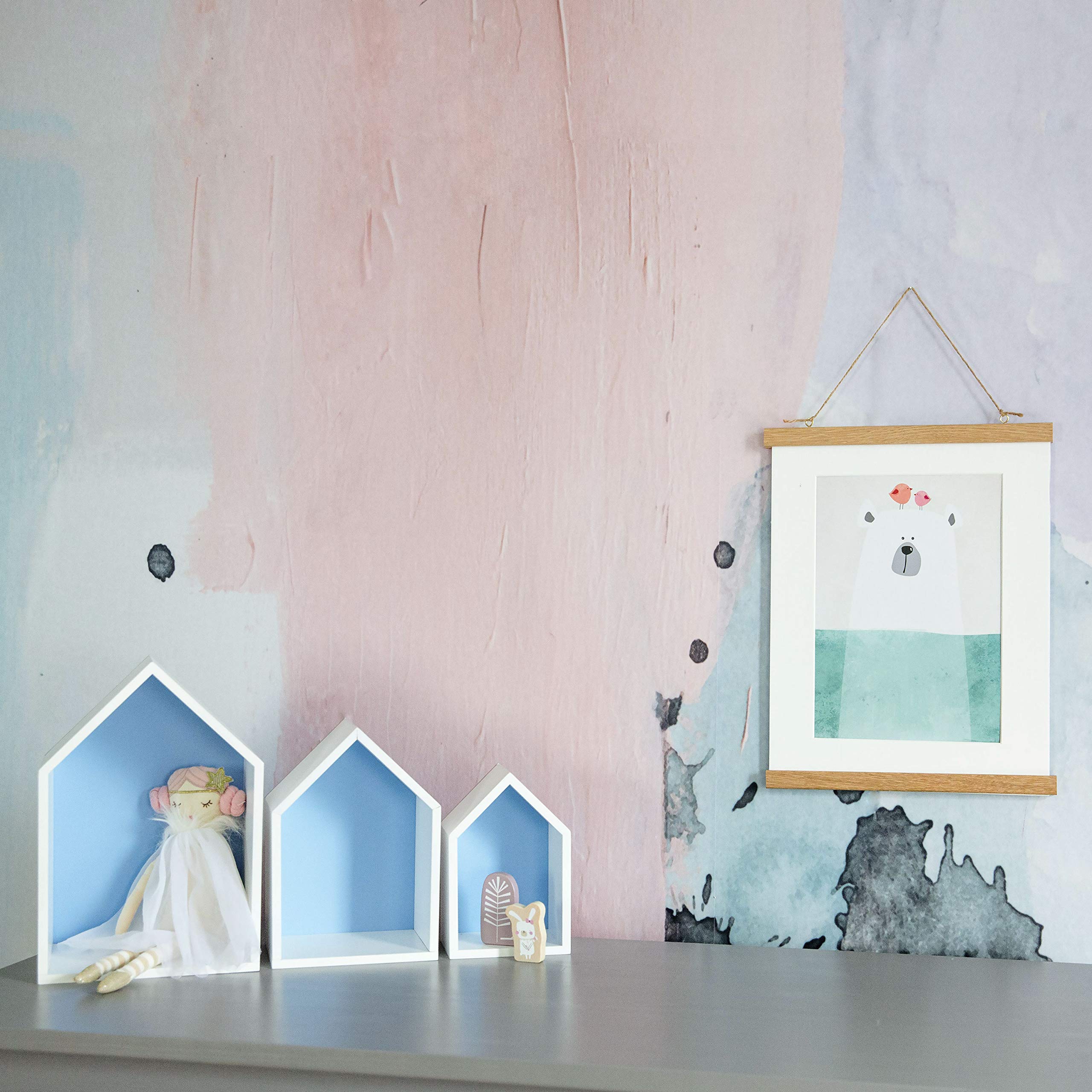 puckdaddy-kinder-regal-elise-blau-tonie-regal-hausregal-f-r-kinderzimmer-mdf image 2