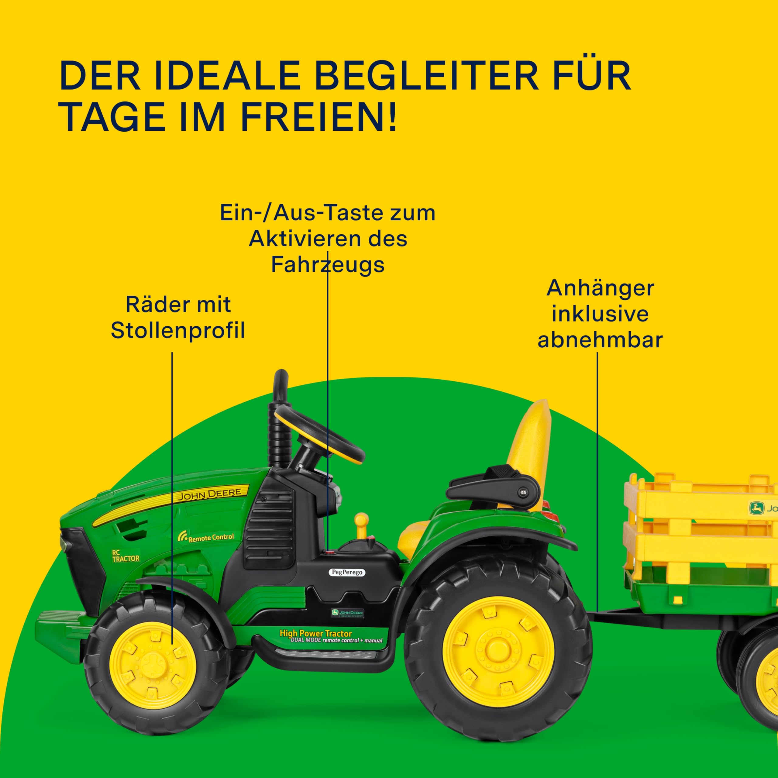peg-perego-john-deere-rc-traktor-elektrischer-aufsitz-traktor-mit-fernsteuerung- image 6