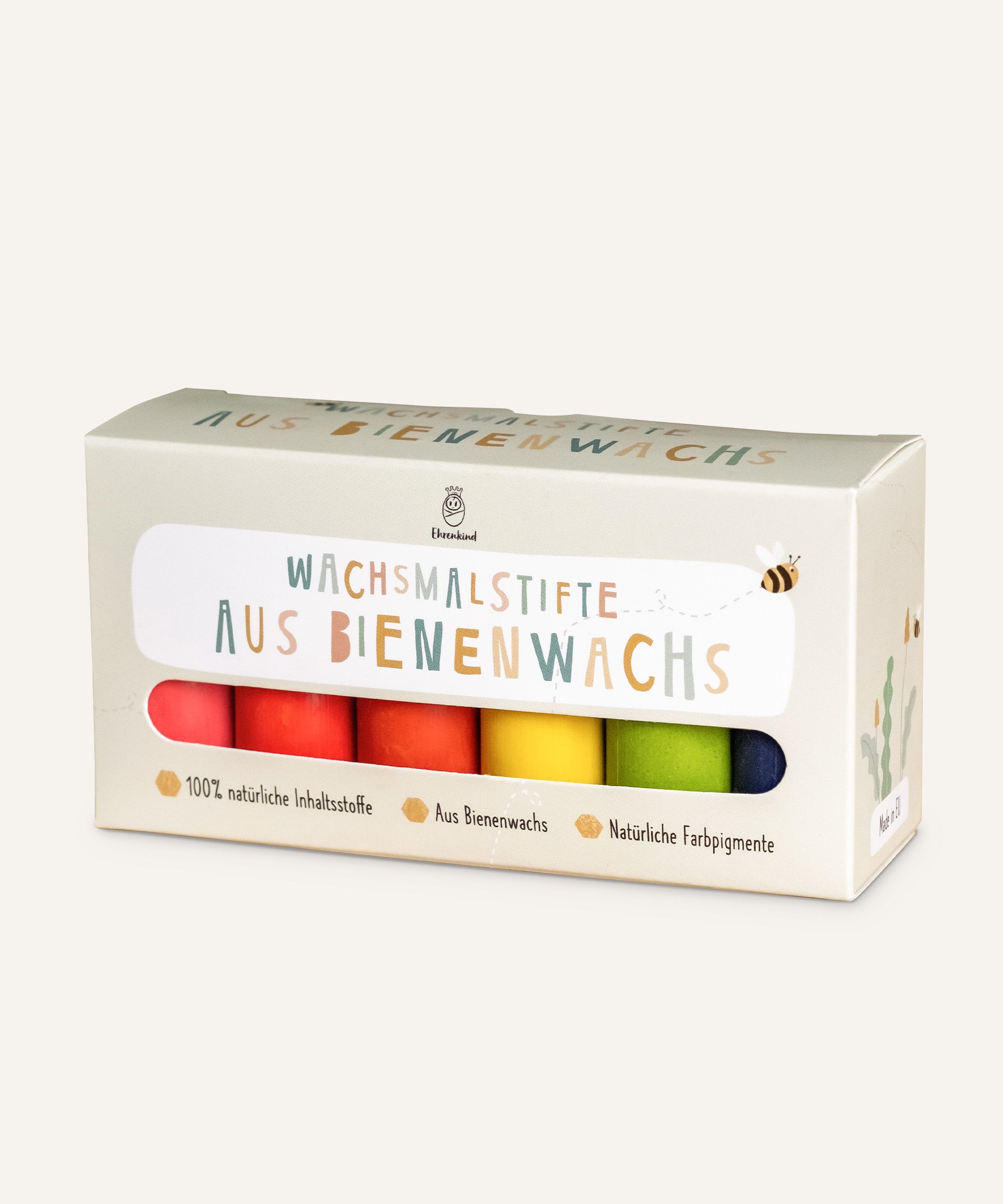 ehrenkind-wachsmalstifte-100-nat-rliche-bienenwachsstifte-f-r-kleinkinder image 1