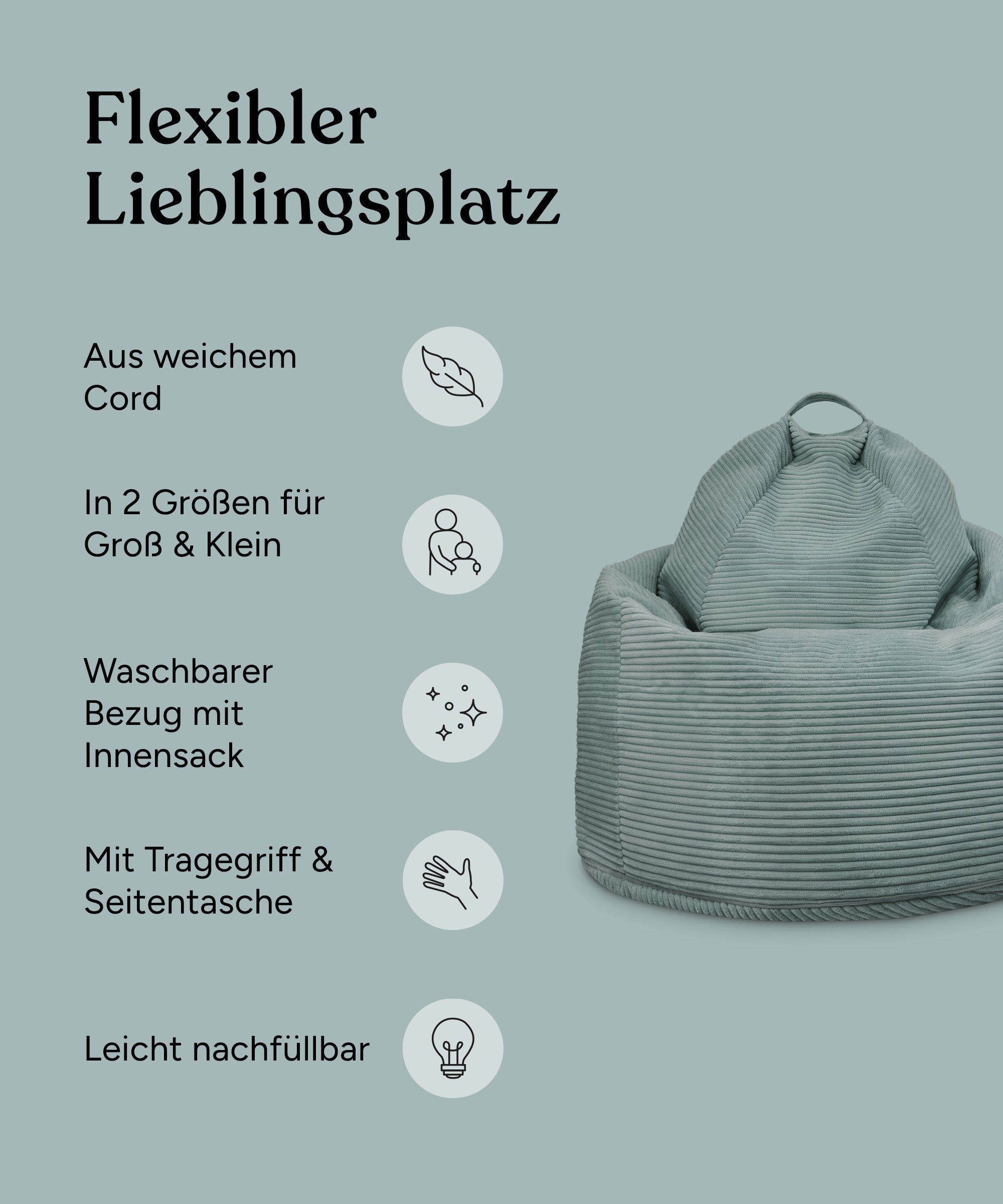 ehrenkind-sitzsack-xxl-lille-b-ware image 3