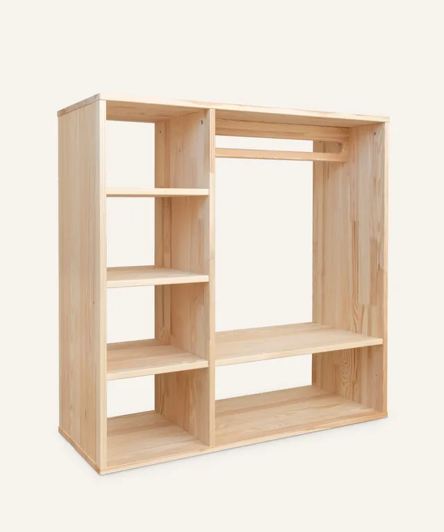 ehrenkind-montessori-kleiderschrank-b-ware-aus-kiefer image 1