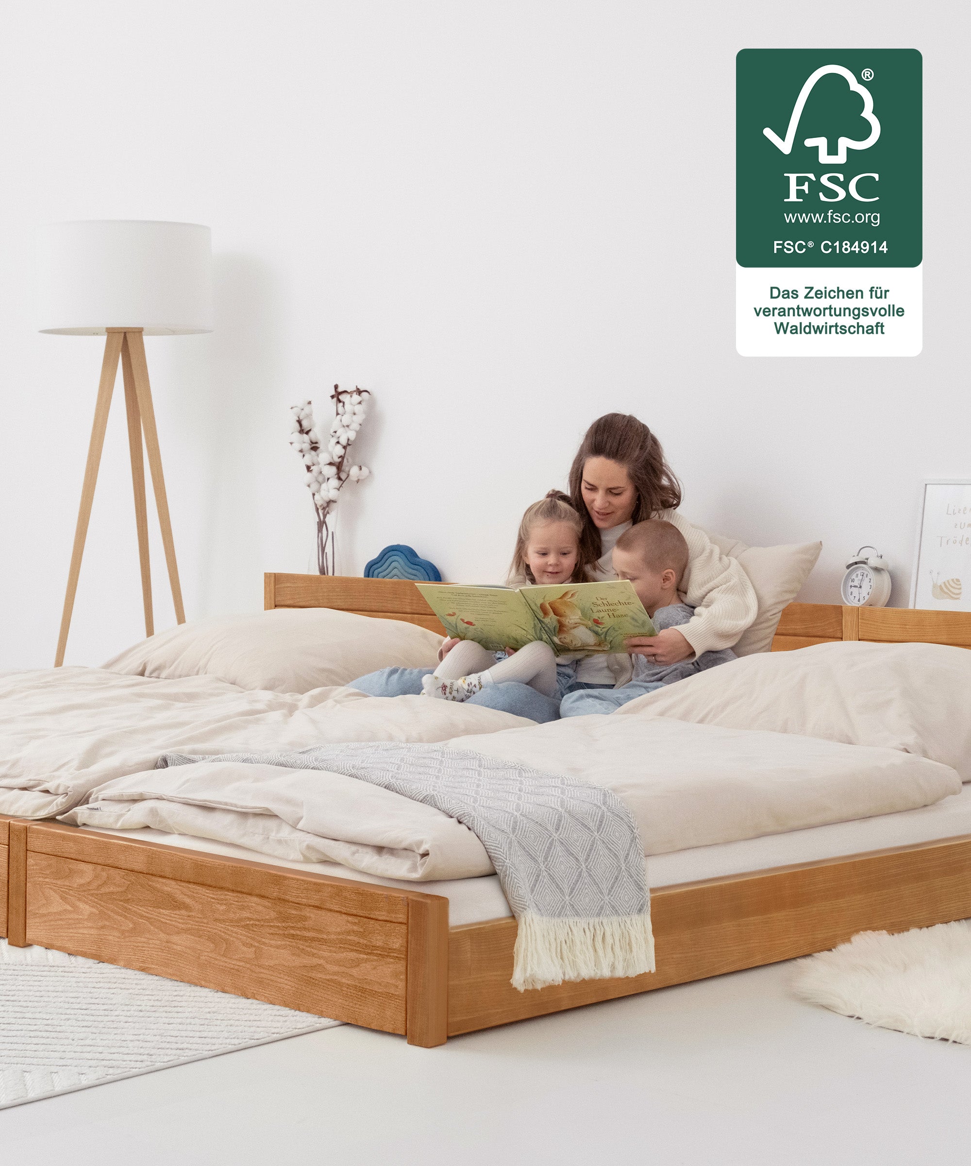 ehrenkind-familienbett-livo-esche-270-200-cm-modulares-co-sleeping-bett image 4