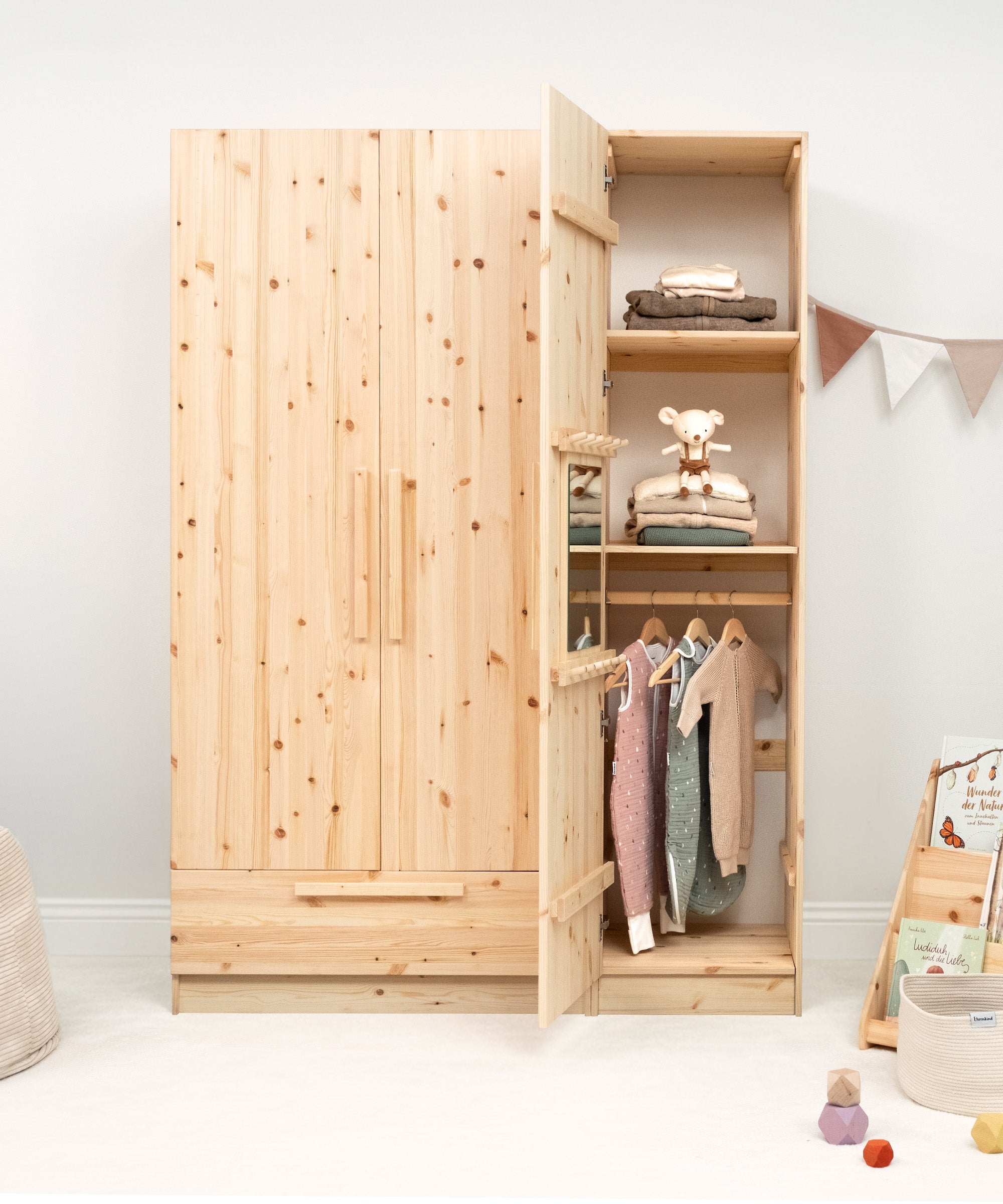 ehrenkind-kleiderschrank-linia-50-cm-aus-massiver-kiefer-natur-fsc-zertifiziert- image 3