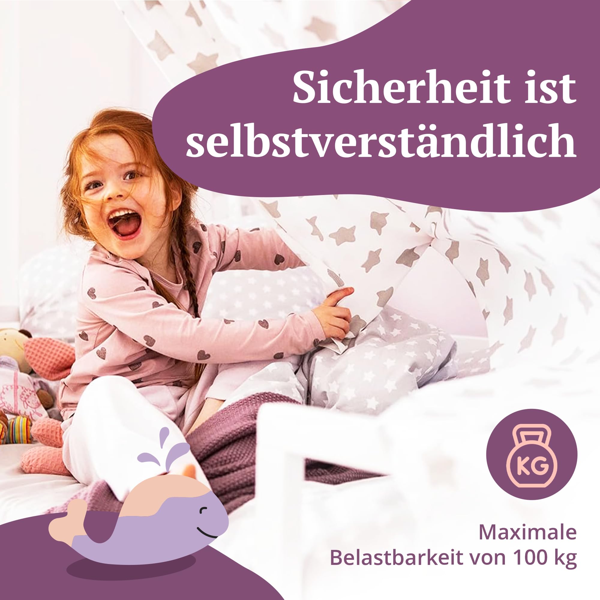 puckdaddy-hausbett-carlotta-200x90-cm-kiefernholz-wei-haus-design-abnehmbarer-ra image 5