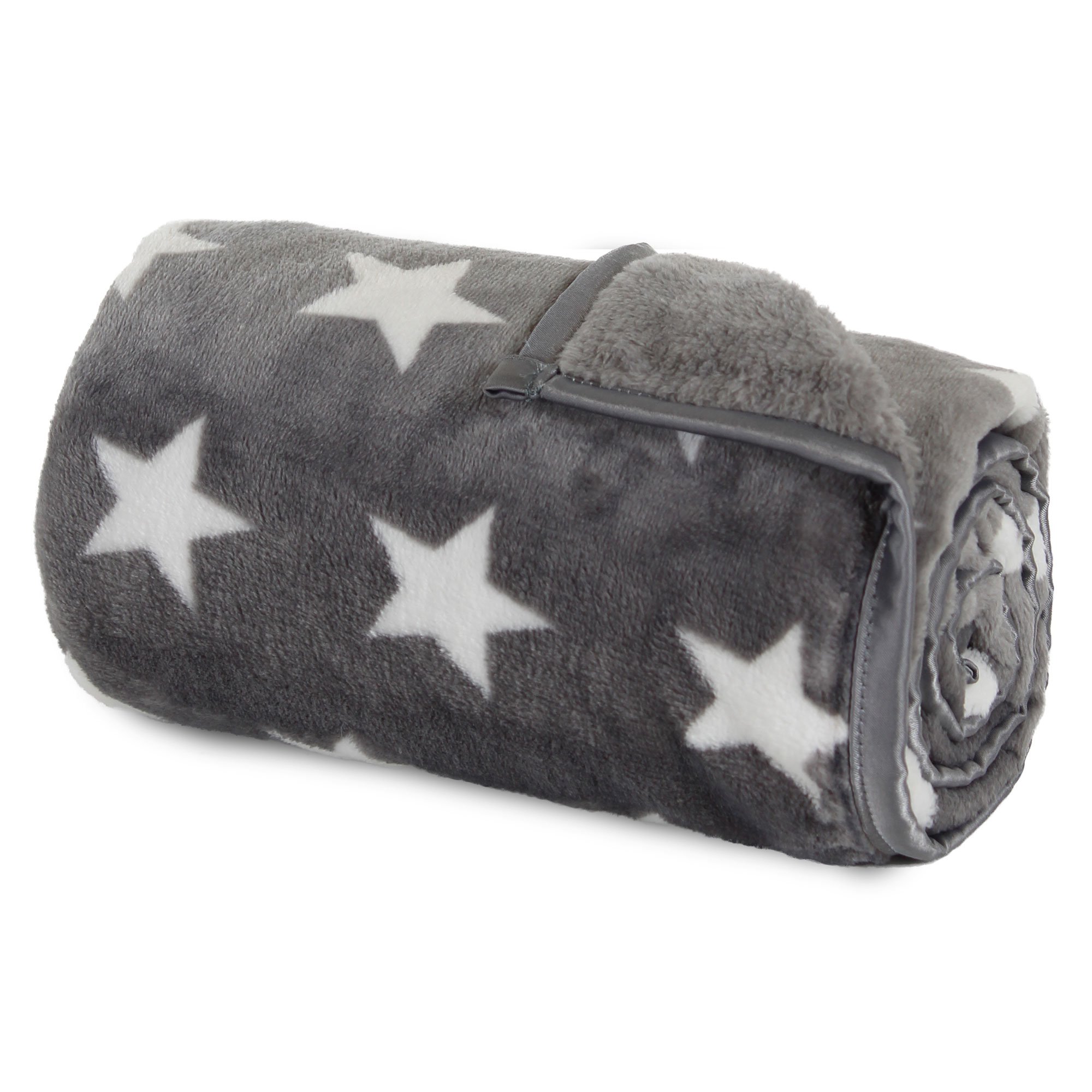 babybay-kuscheldecke-hellgrau-sterne-wei-100-x-75-cm-microfaserflausch image 3