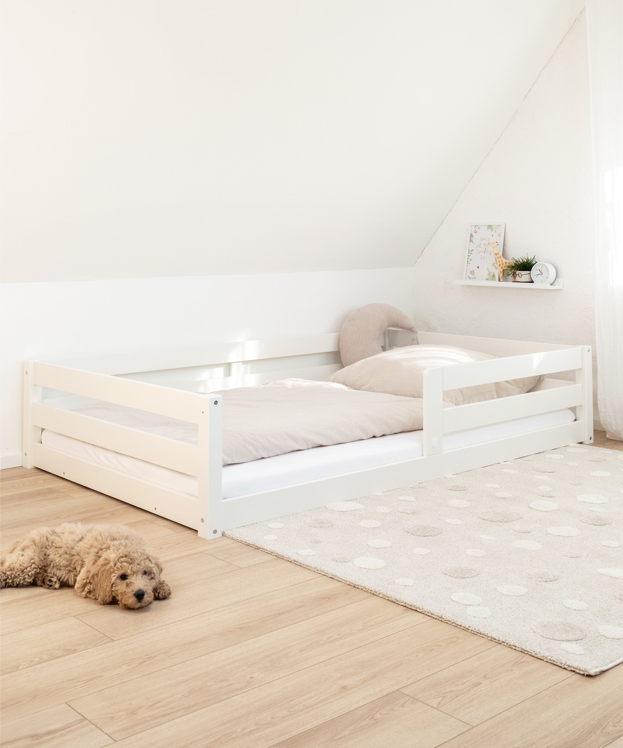 ehrenkind-bodenbett-sona-kiefer-wei-fsc-zertifiziertes-kinderbett-montessori-ins image 2