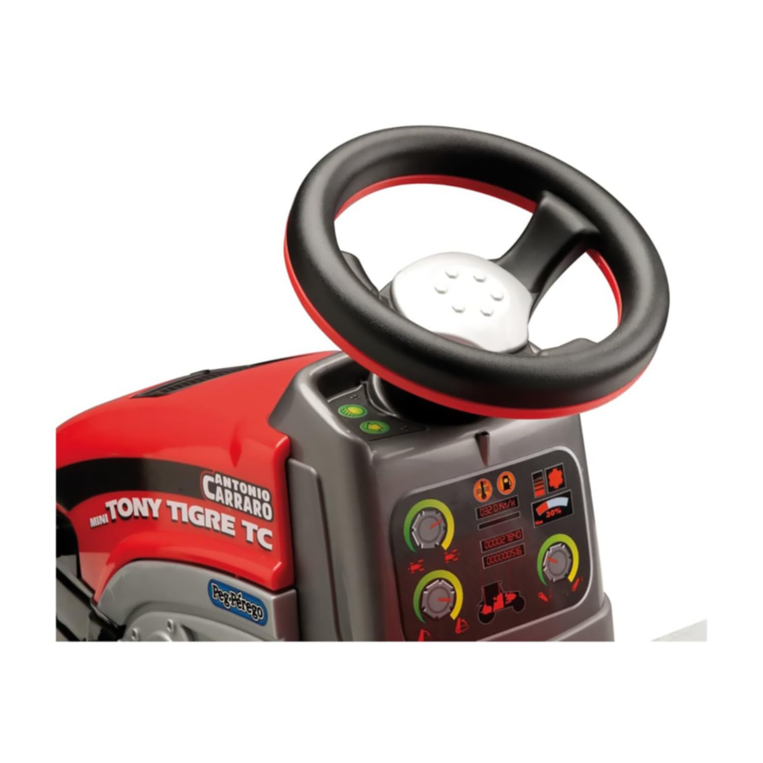 peg-perego-mini-traktor-mit-pedalen-f-r-kinder-ab-2-jahren-inklusive-anh-nger image 4