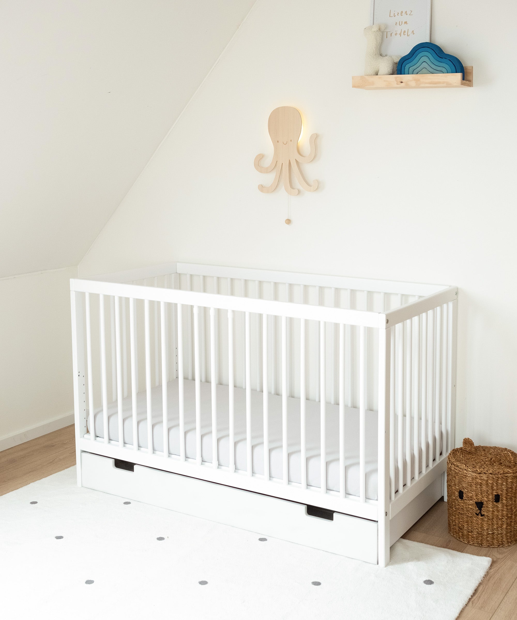 ehrenkind-babybett-pur-wei-massivbuche-9-fach-h-henverstellbar-beistellbett-funk image 6