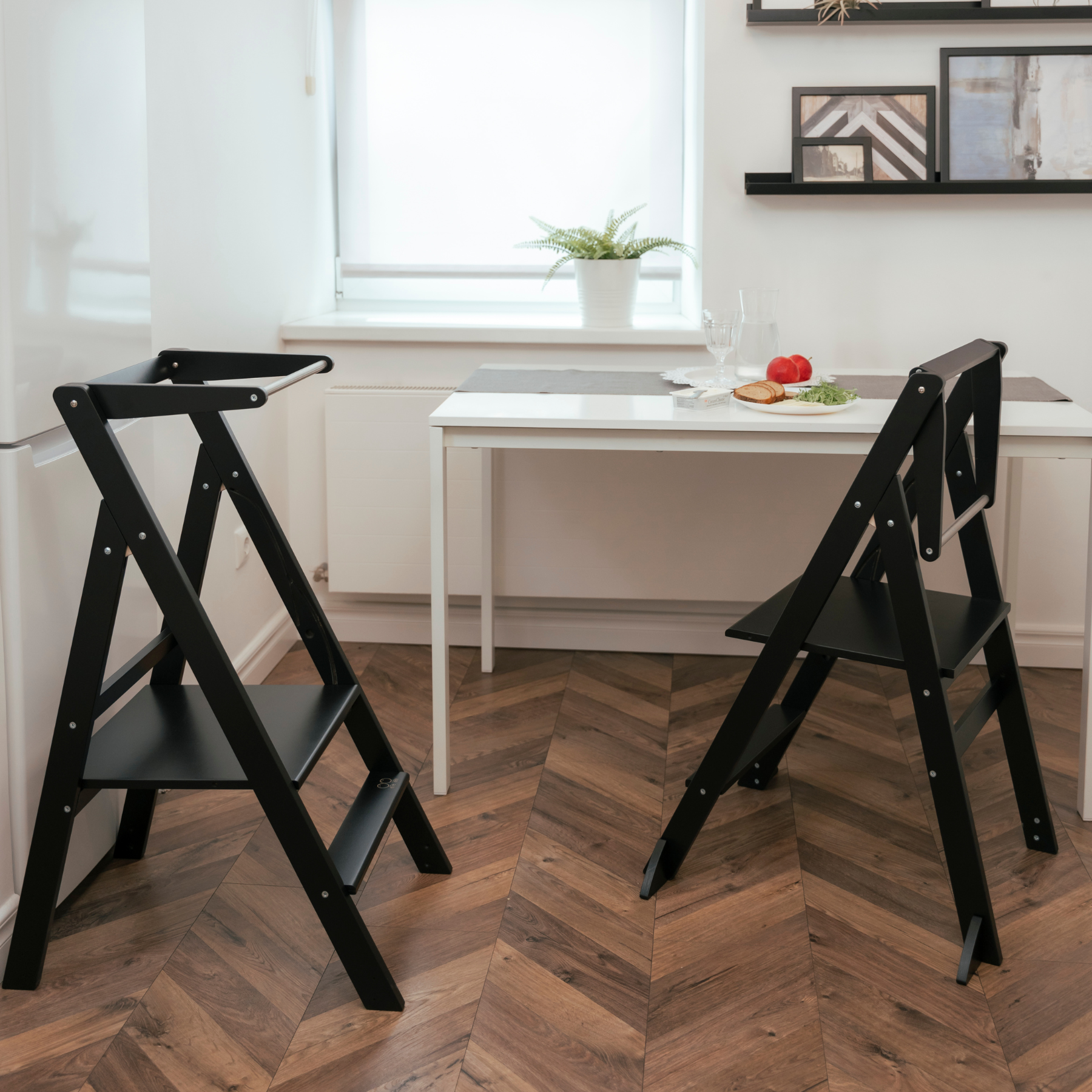 ette-tete-step-n-fold-faltbarer-lernturm-mit-verstellbarer-h-he-f-r-kleinkinder image 7