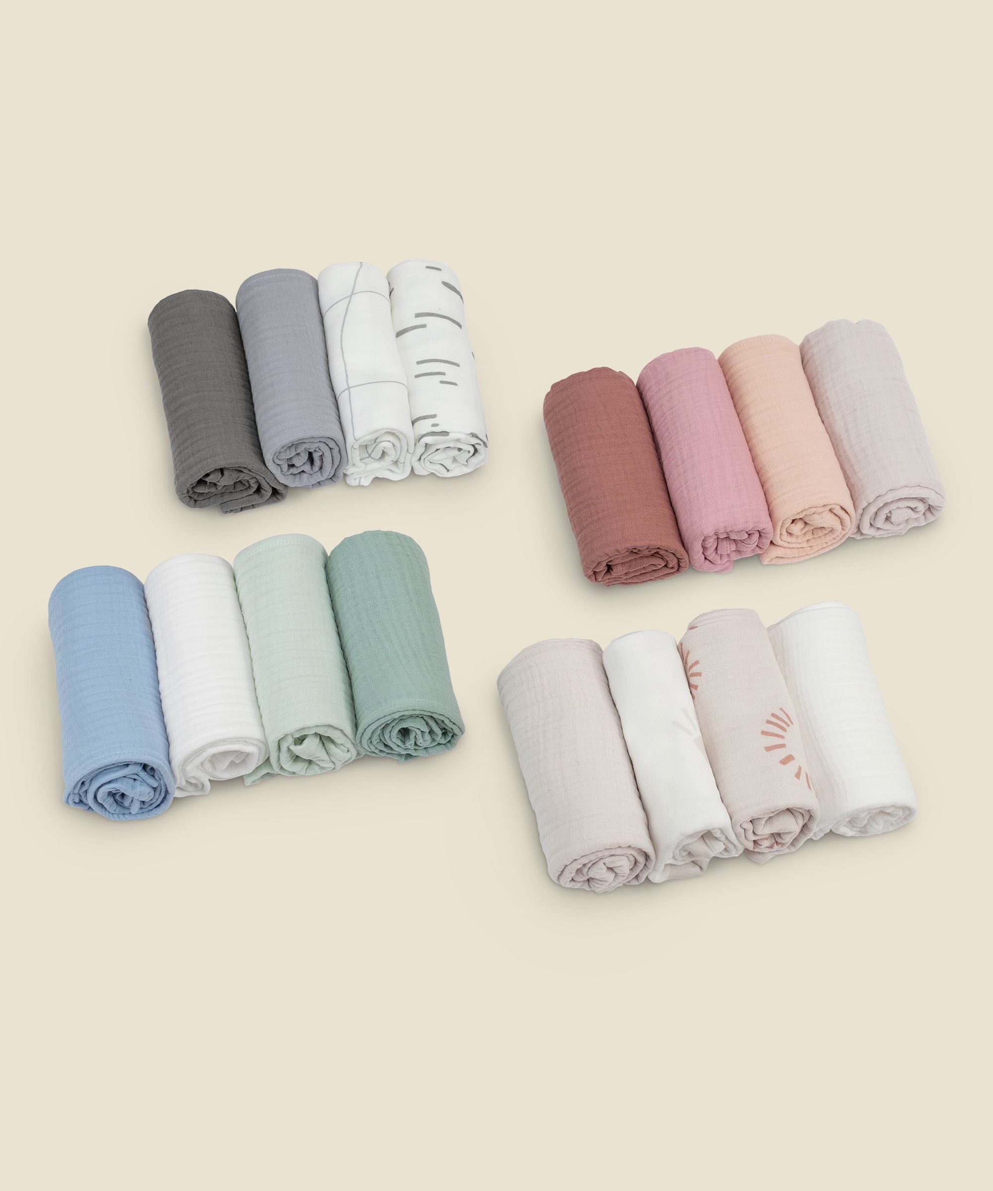 ehrenkind-mullt-cher-set-4er-pack-100-bio-baumwolle-musselin-70x70-cm image 6