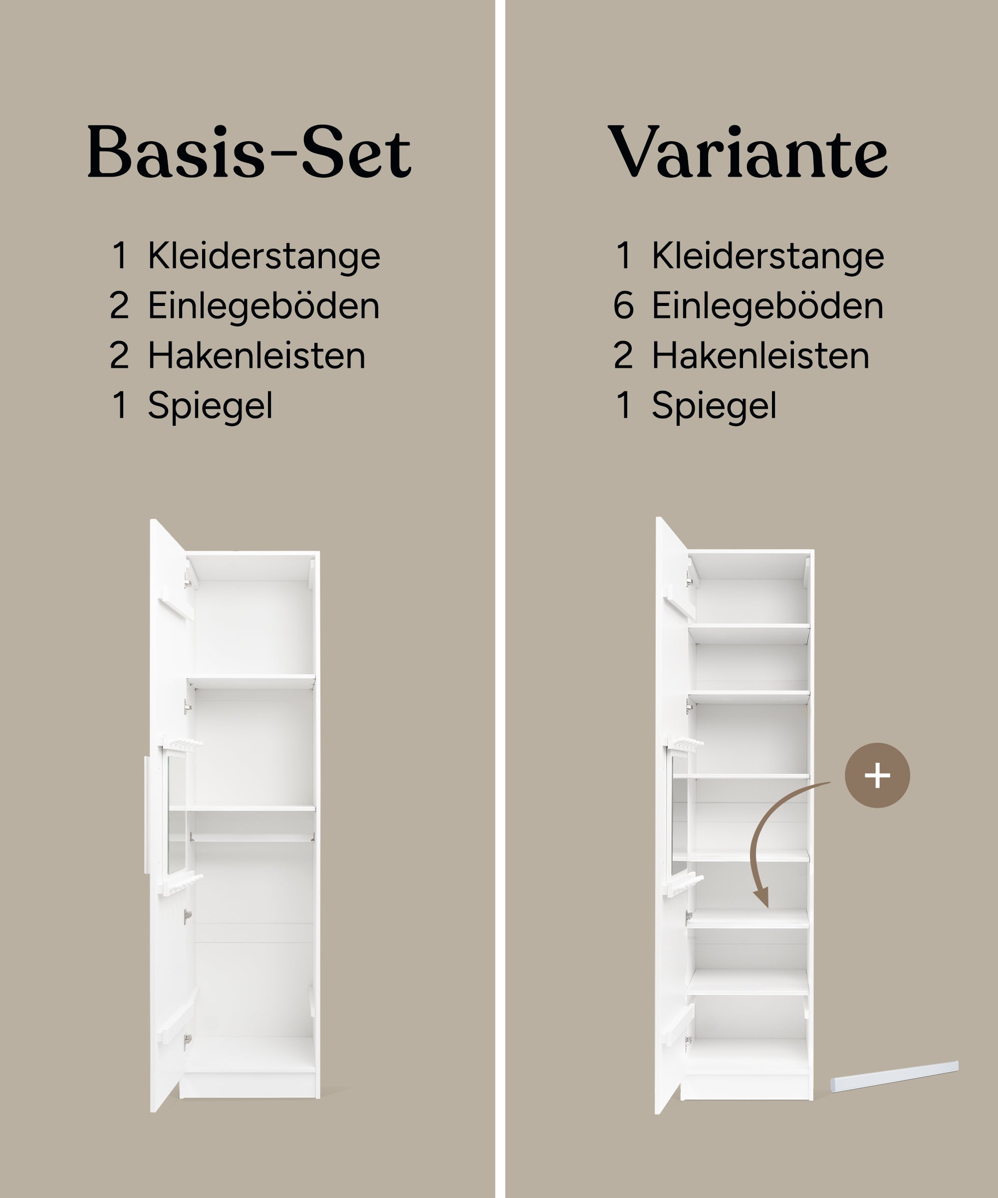 ehrenkind-linia-kleiderschrank-50-cm-aus-massivem-kieferholz-wei image 2