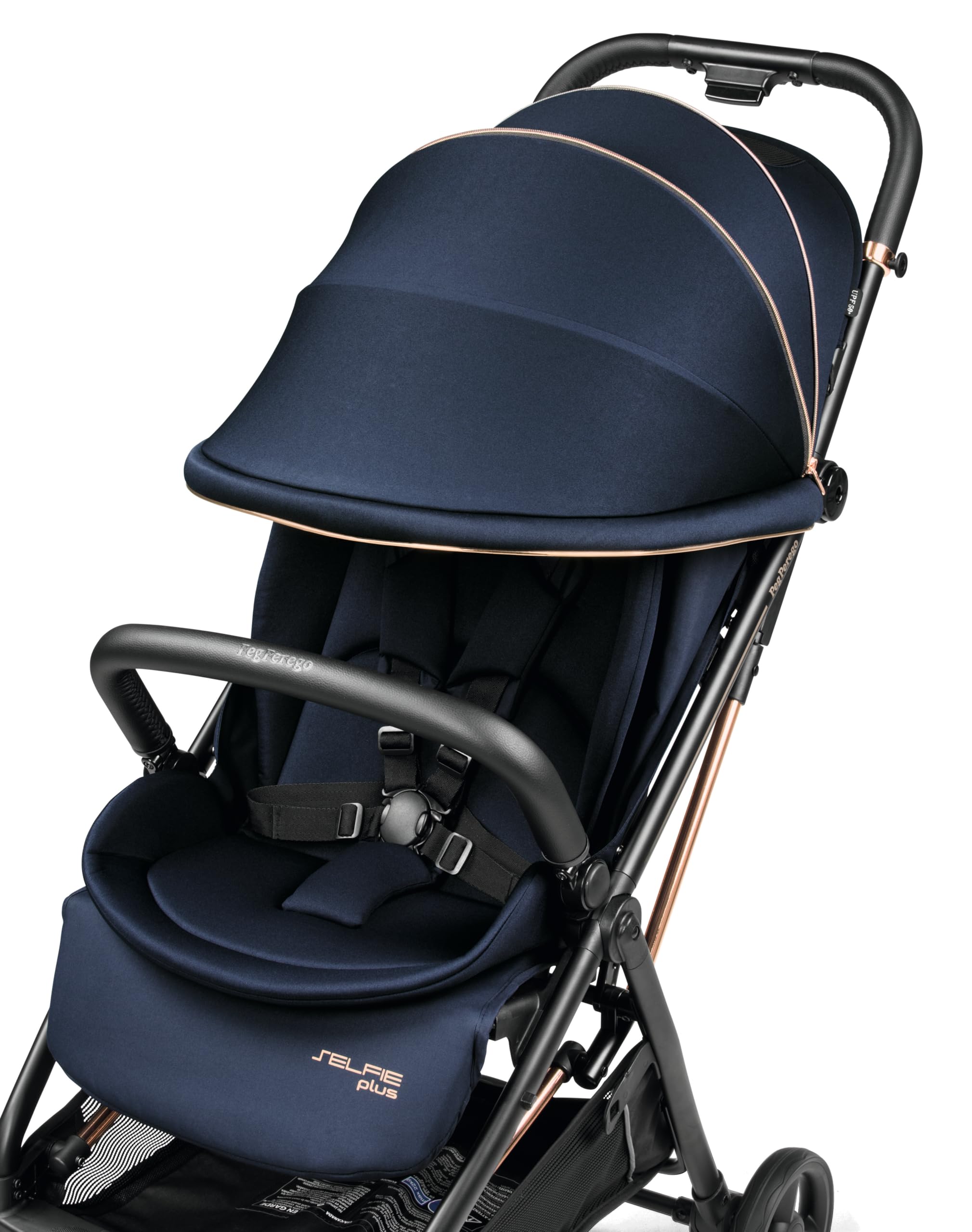 peg-perego-selfie-plus-blue-shine-leichter-buggy-mit-absenkautomatik-ab-geburt-b image 4