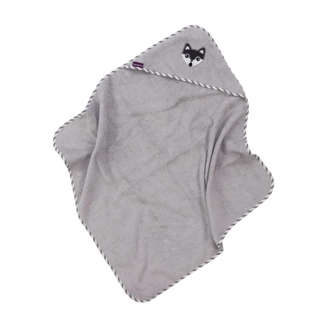 puckdaddy-kapuzenhandtuch-foxi-mit-fuchs-design-frottee image 1