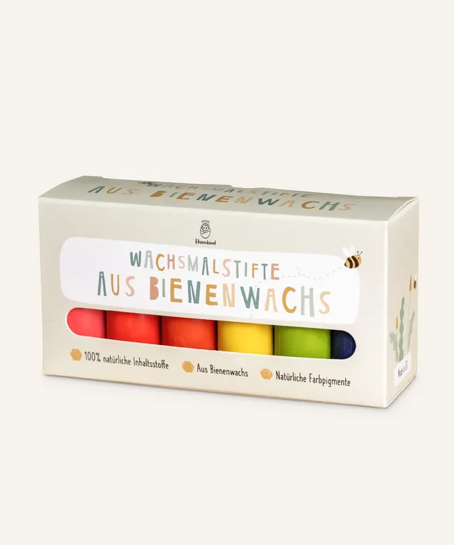 ehrenkind-wachsmalstifte-100-nat-rliche-bienenwachsstifte-f-r-kleinkinder image 1