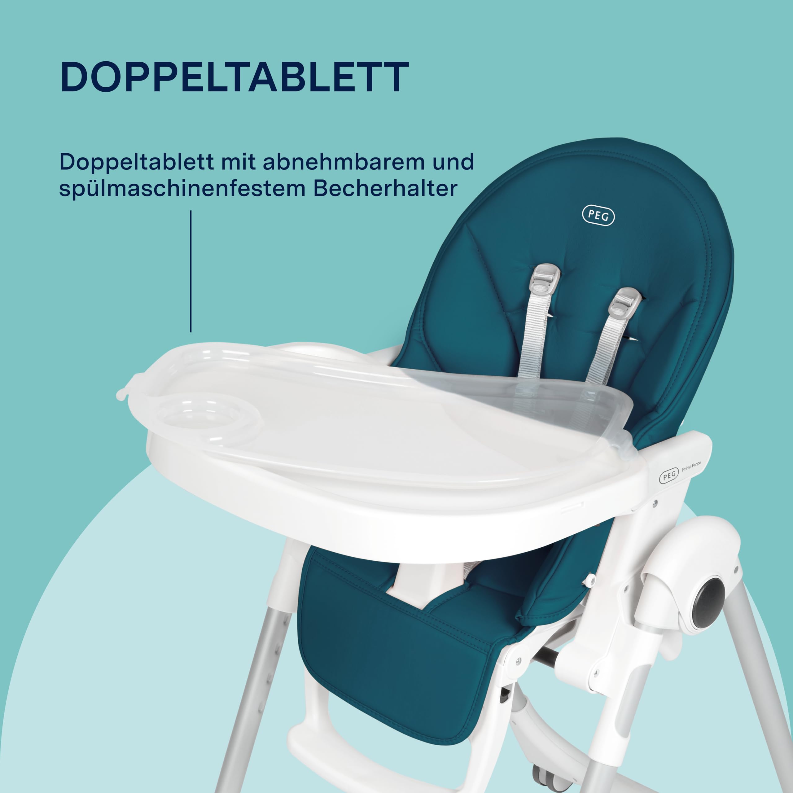 peg-perego-prima-pappa-follow-me-plus-hochstuhl-und-babywippe-ab-geburt-petrolbl image 6