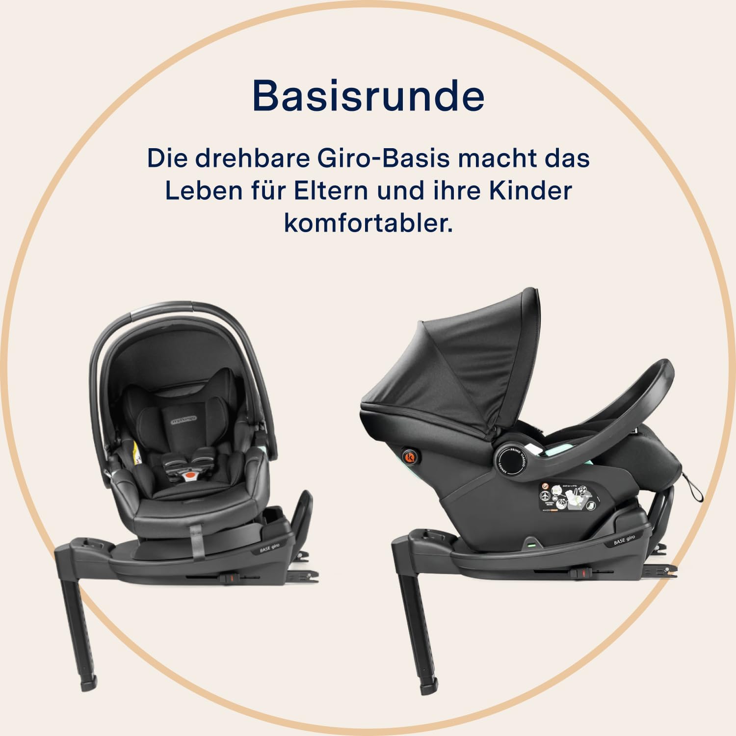 peg-perego-peg-base-giro-360-drehbare-i-size-basisstation-f-r-primo-viaggio-loun image 2