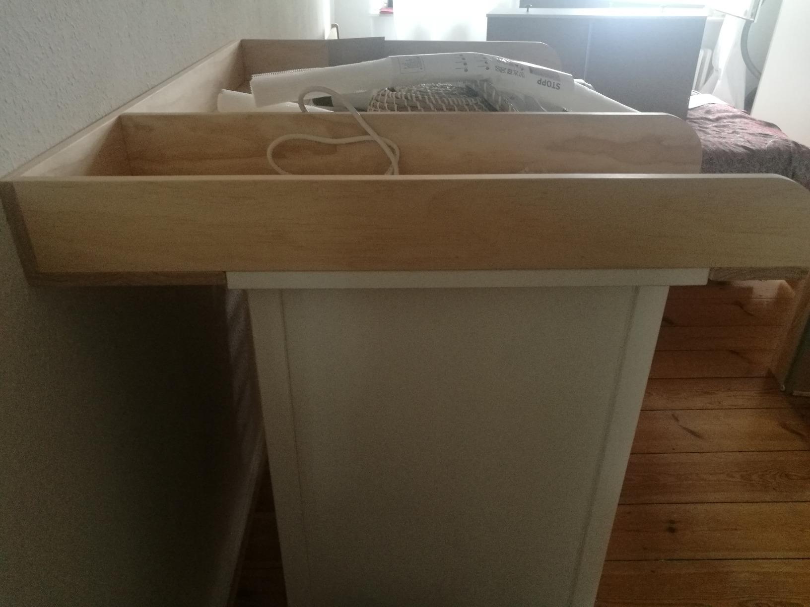 Gut, aber nicht perfekt für unsere Kommode