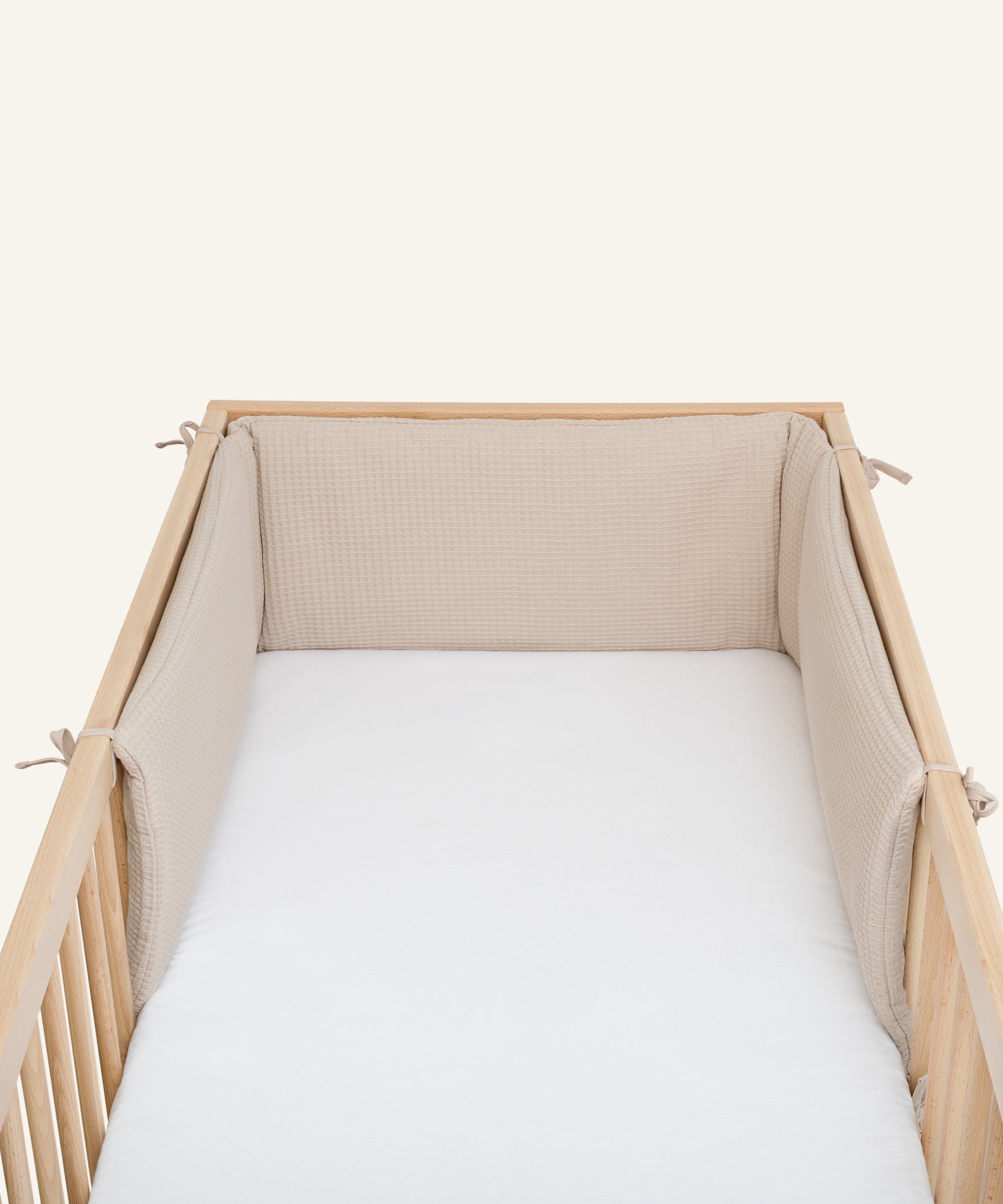 ehrenkind-bettumrandung-f-r-babybett-nestchen-rausfallschutz-baumwolle-verschied image 2