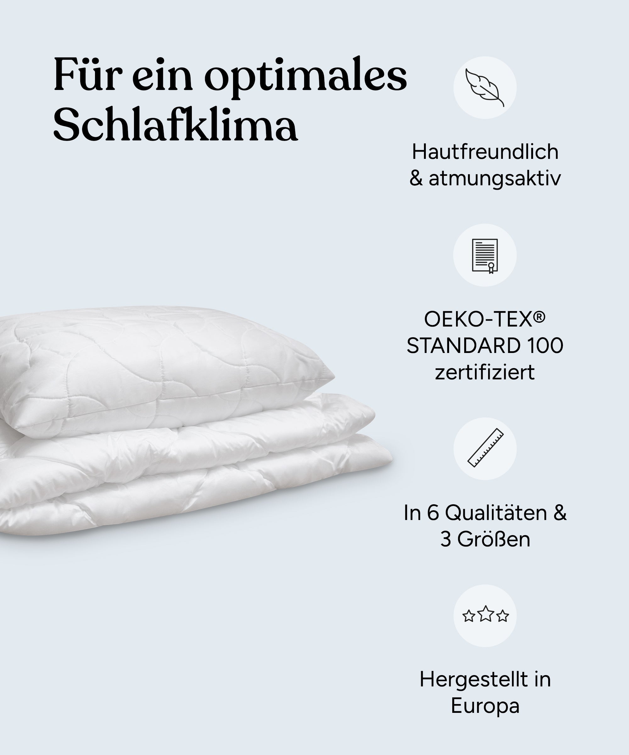 ehrenkind-steppbetten-set-b-ware-daunendecke-kissen-verschiedene-gr-en image 3