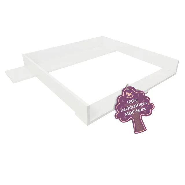 puckdaddy-wickelaufsatz-marius-f-r-hemnes-kommode-wei-mit-blende-wickelauflage-f image 1