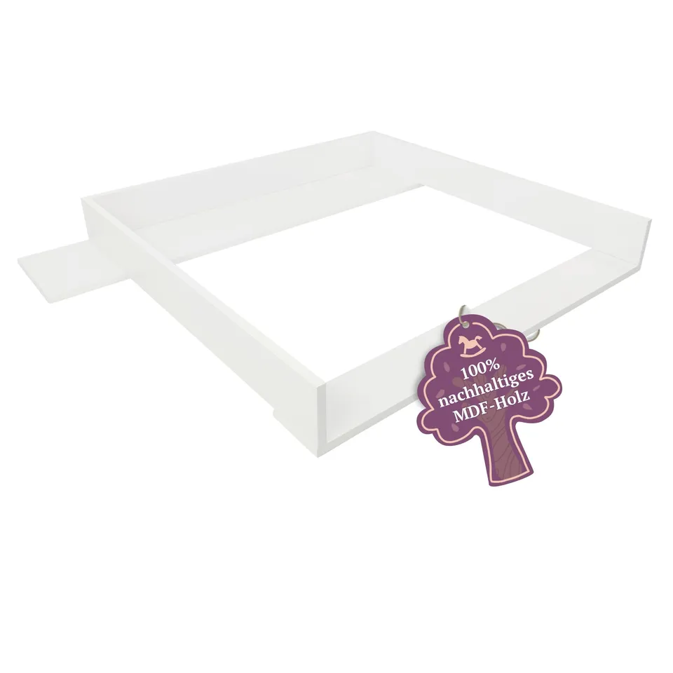 puckdaddy-wickelaufsatz-marius-f-r-hemnes-kommode-wei-mit-blende-wickelauflage-f image 1