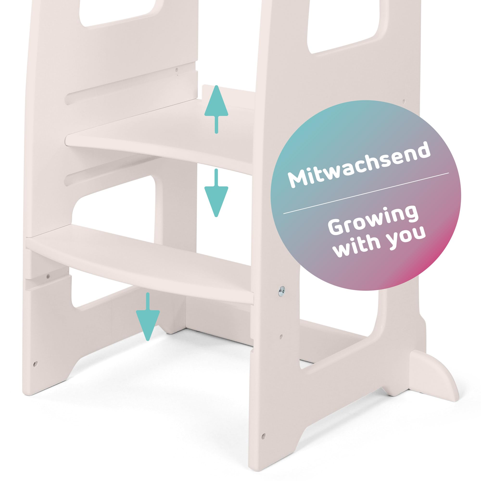 babybay-lernturm-littlefoot-aus-massivem-buchenholz-h-henverstellbar-kippsicher- image 6
