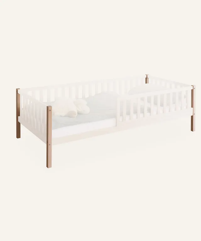 ehrenkind-umbau-set-livo-aus-massiver-buche-vom-hausbett-zum-kinderbett image 1