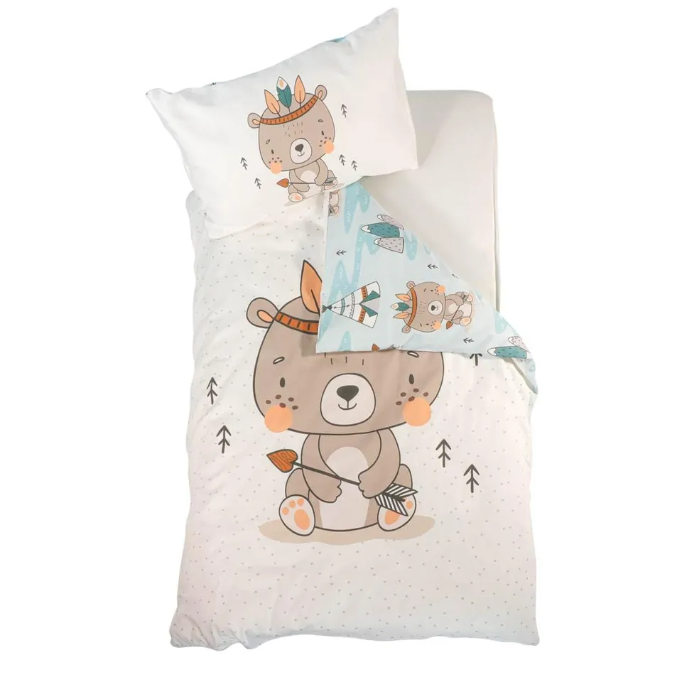 puckdaddy-kinderbettw-sche-set-mare-kleiner-b-r-100x135cm-blau-mehrfarbig-oeko-t image 1