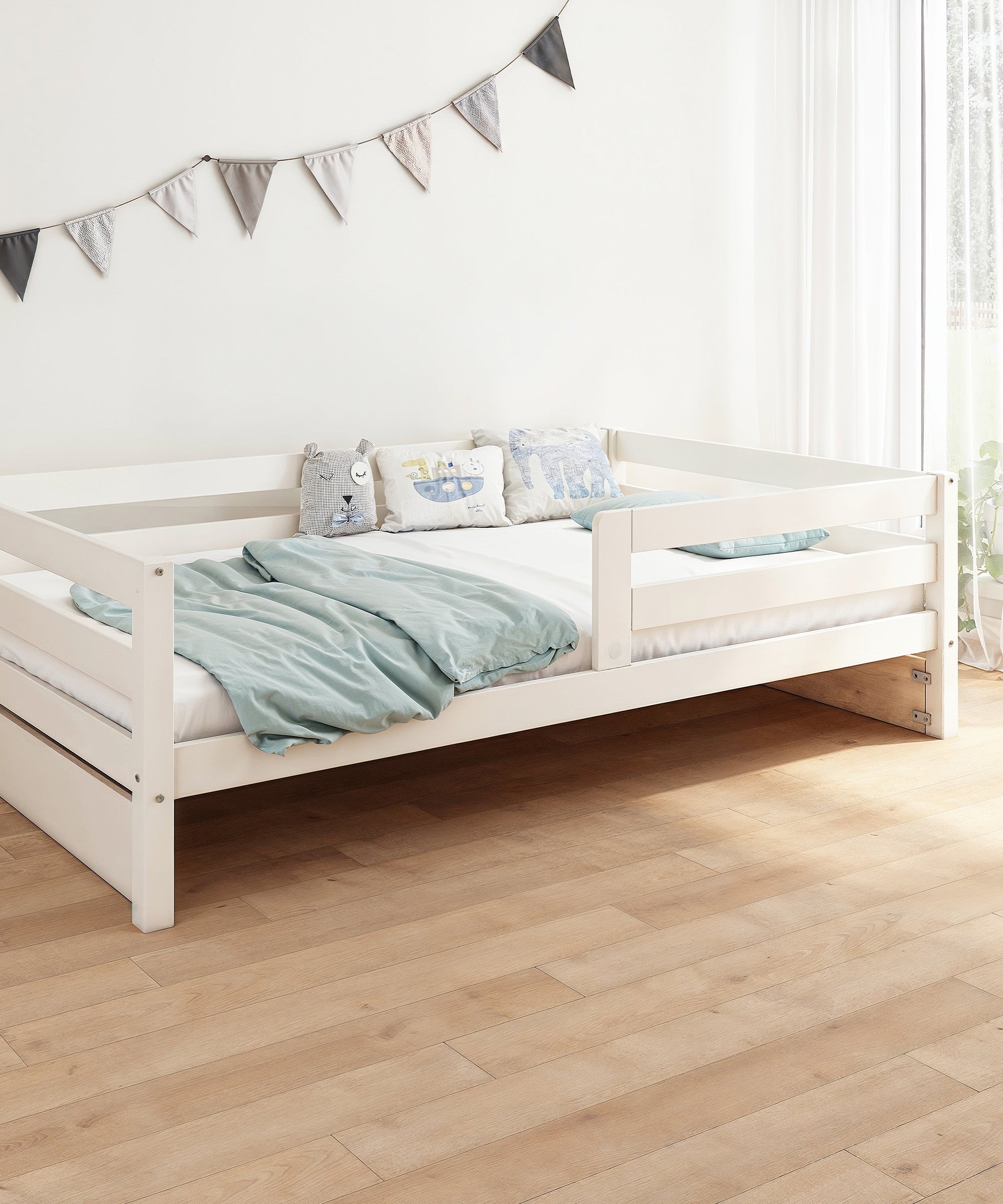 ehrenkind-kinderbett-sona-kiefer-wei-fsc-zertifiziert-mit-rausfallschutz image 6