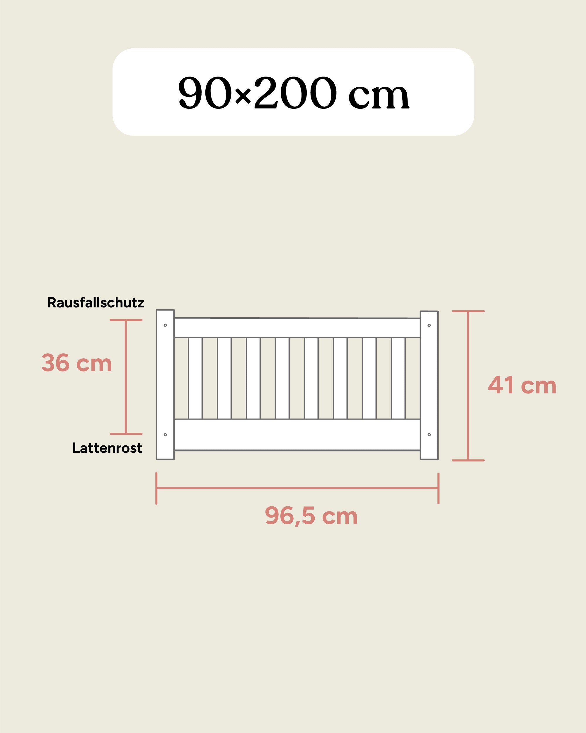 ehrenkind-bodenbett-livo-buche-wei-mit-rausfallschutz-und-rollrost image 6