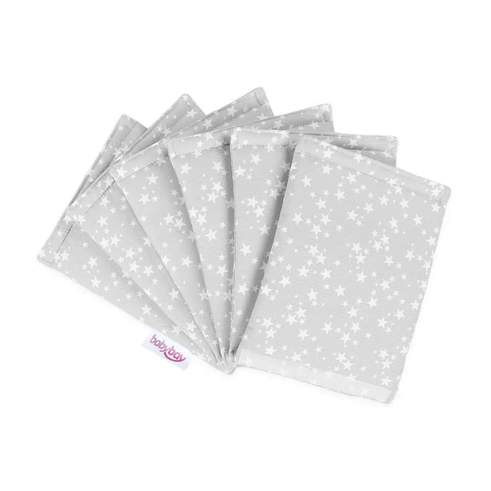 babybay-nestchen-ultra-fresh-piqu-f-r-modell-original-6-teiliges-set-perlgrau-st image 1