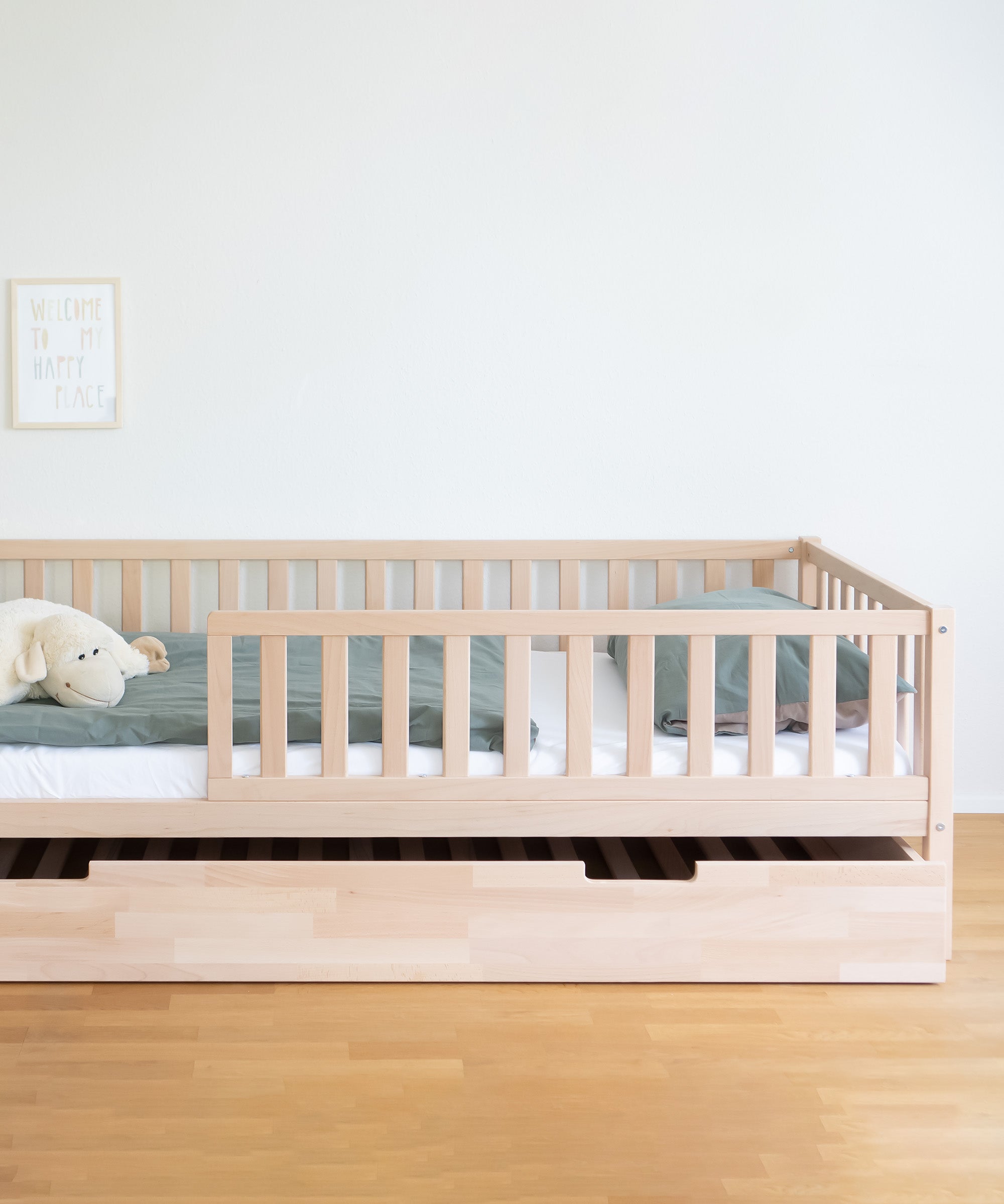 ehrenkind-kinderbett-livo-b-ware-buche-90-200-cm-teilvormontiert-speditionsversa image 8