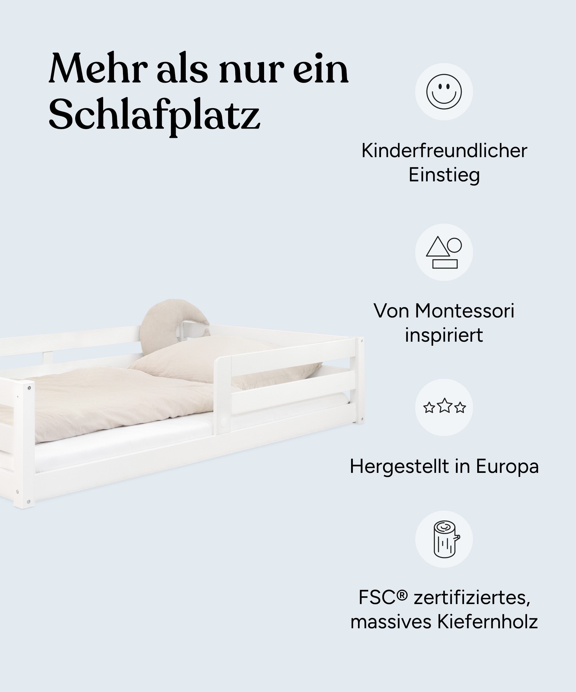 ehrenkind-bodenbett-sona-kiefer-wei-fsc-zertifiziertes-kinderbett-montessori-ins image 3