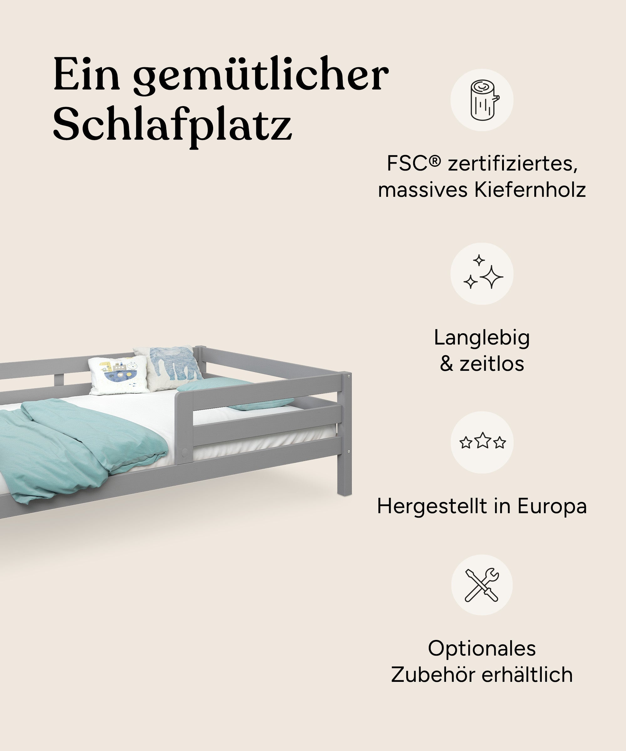 ehrenkind-kinderbett-sona-kiefer-grau-120x200-cm image 3