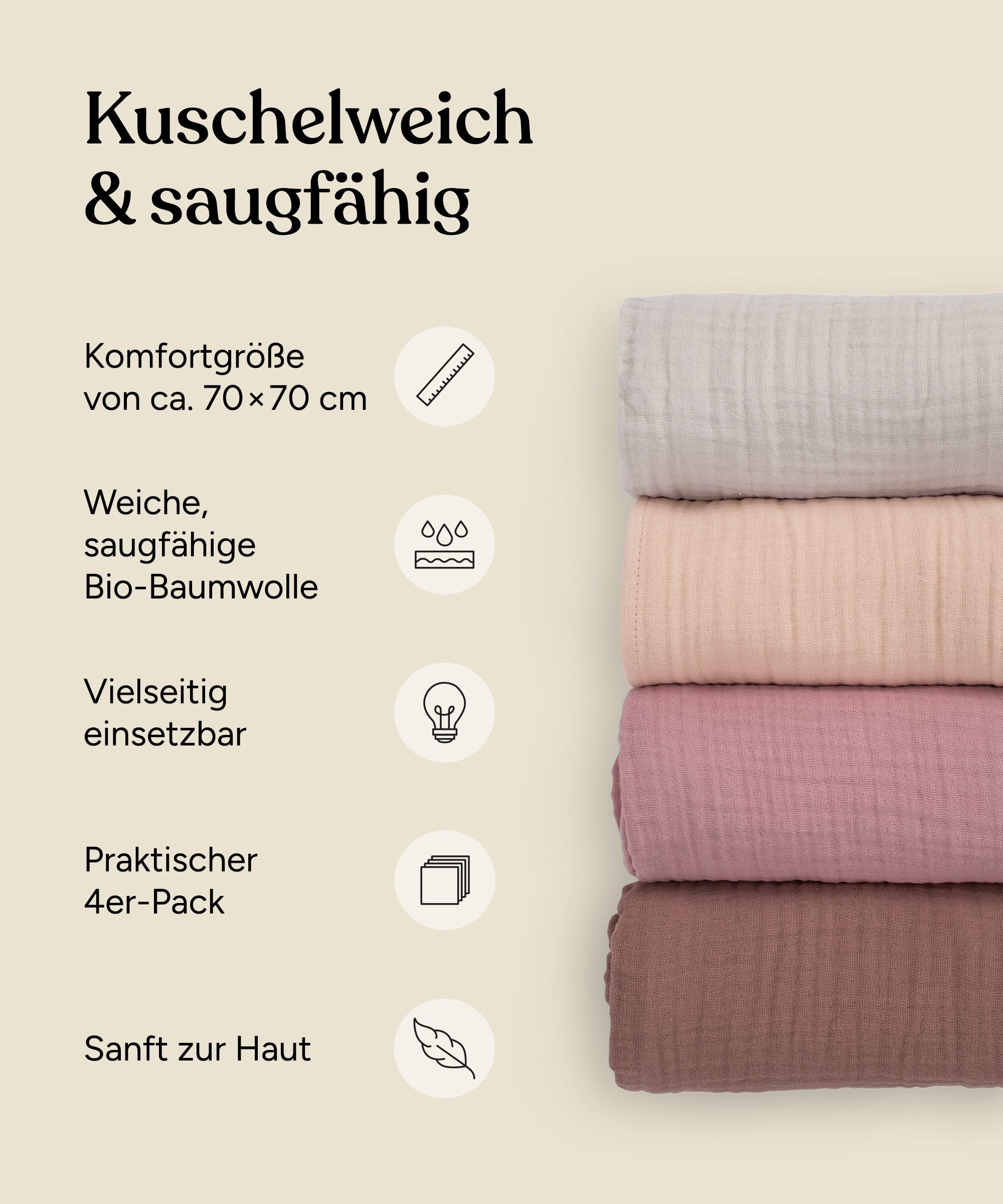 ehrenkind-mullt-cher-set-4er-pack-100-bio-baumwolle-musselin-70x70-cm image 4