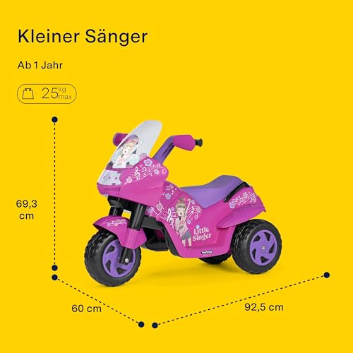 peg-perego-little-singer-elektromotorrad-ab-2-jahren-50-w-gaspedal-und-bremse-in image 8